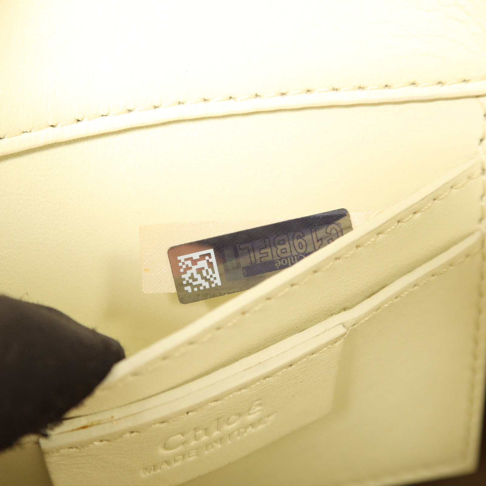 Chloe 牛皮皮革Shoulder Bag金扣肩背袋