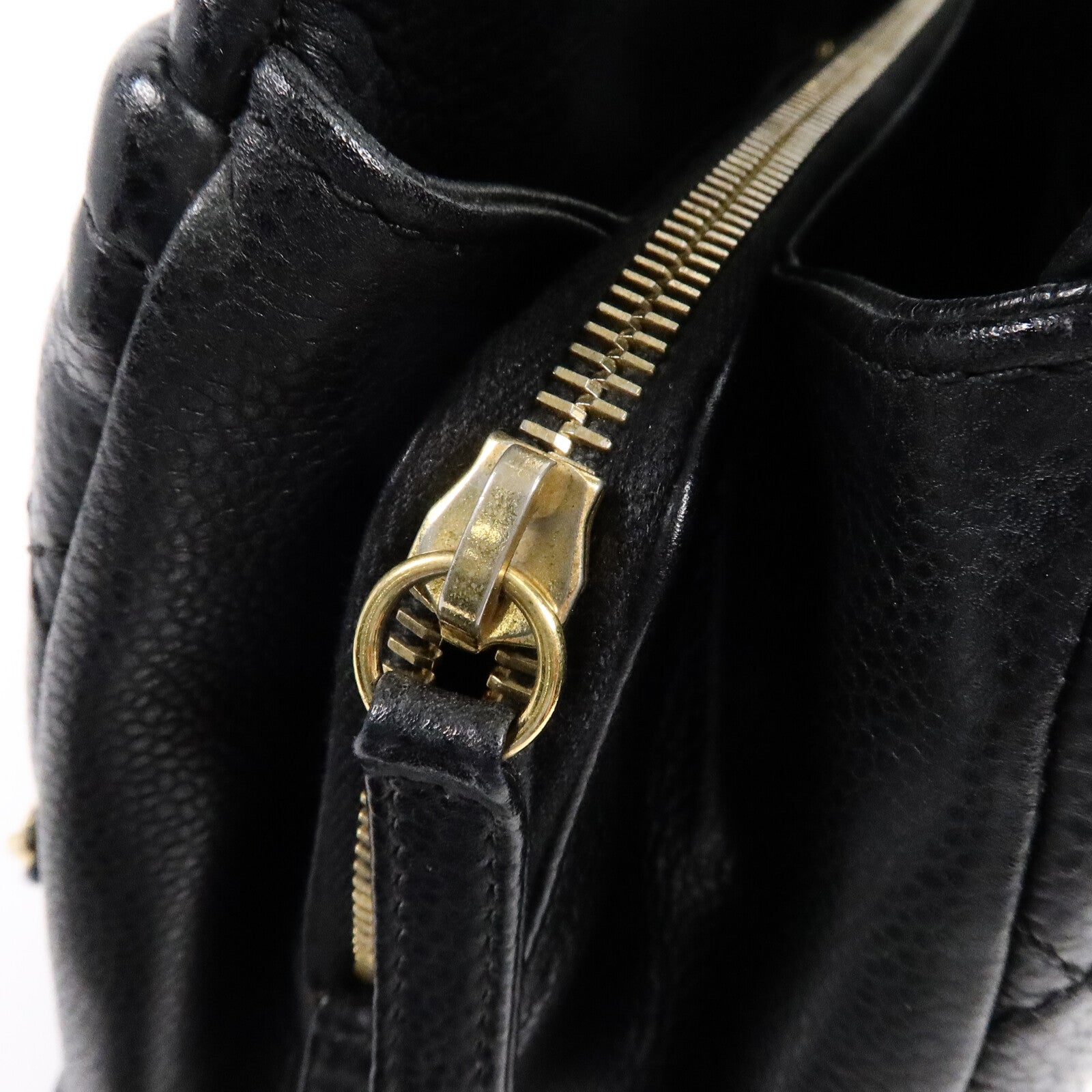 CHANEL 牛皮皮革Chain Shoulder Tote手挽袋