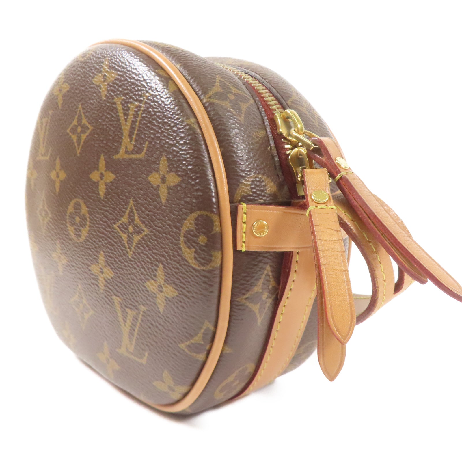 LOUIS VUITTON Monogram Boite Chapeau Souple PM金扣肩背袋