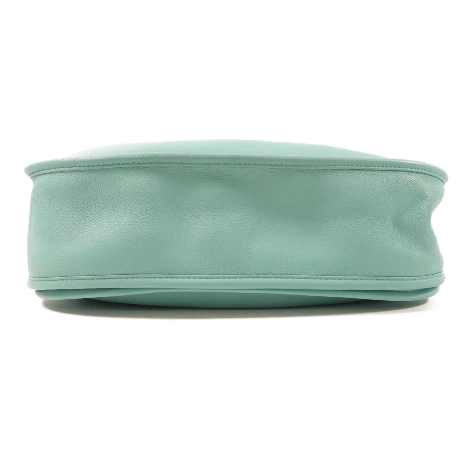 HERMES Epsom皮革Evelyne GM銀扣肩背袋