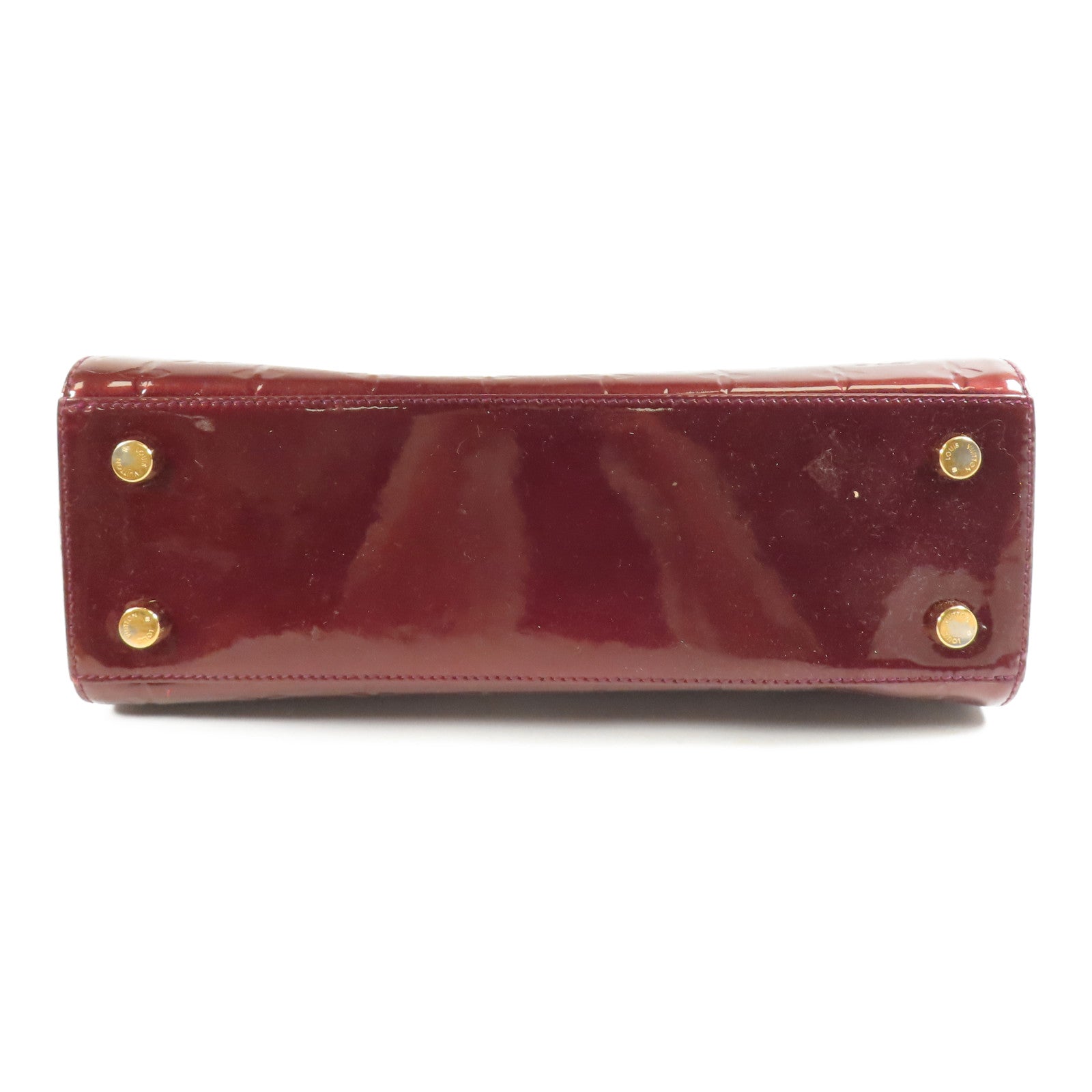 LOUIS VUITTON Vernis Brea MM金扣手挽肩背兩用袋