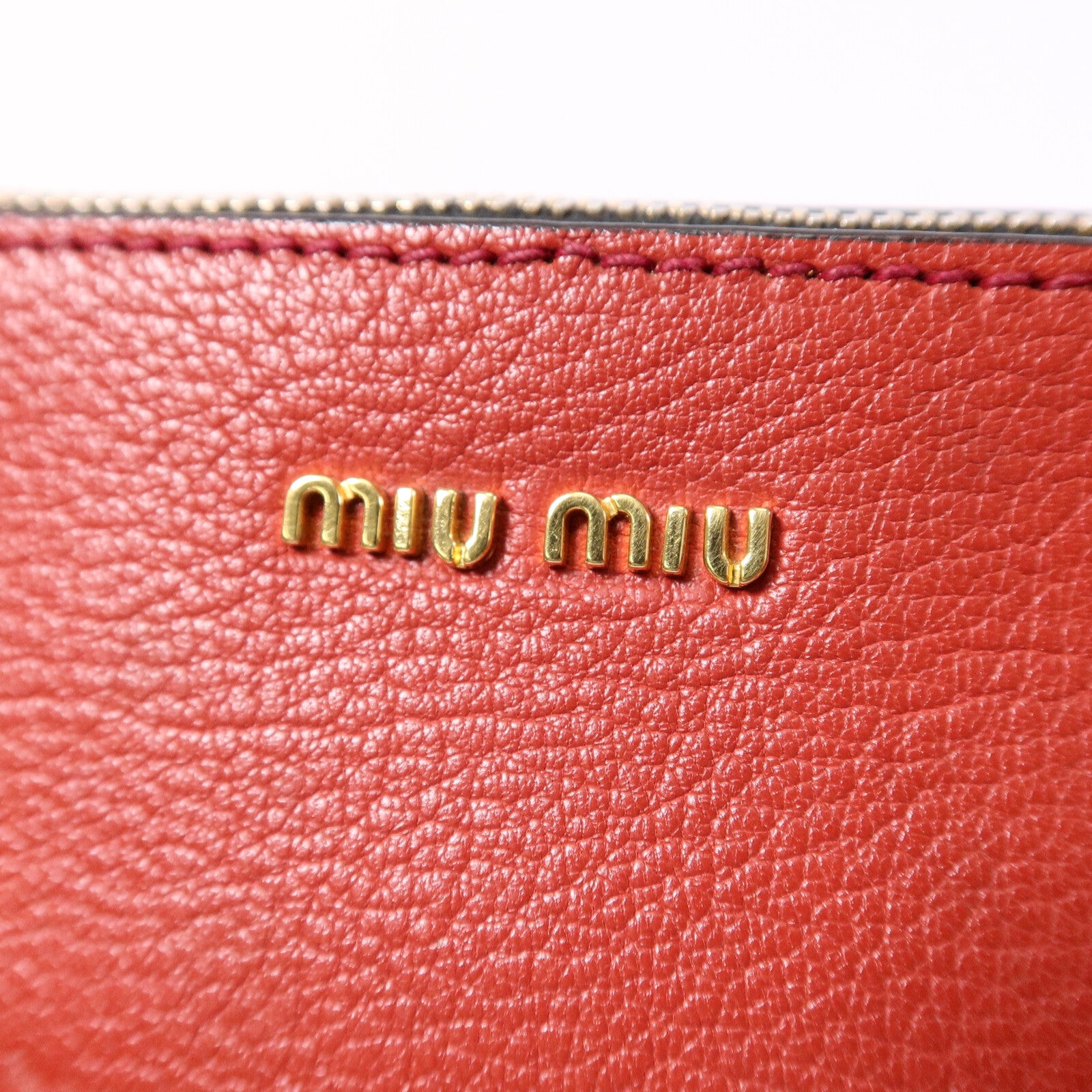 Miu Miu 牛皮皮革Shoulder Bag手挽肩背兩用袋
