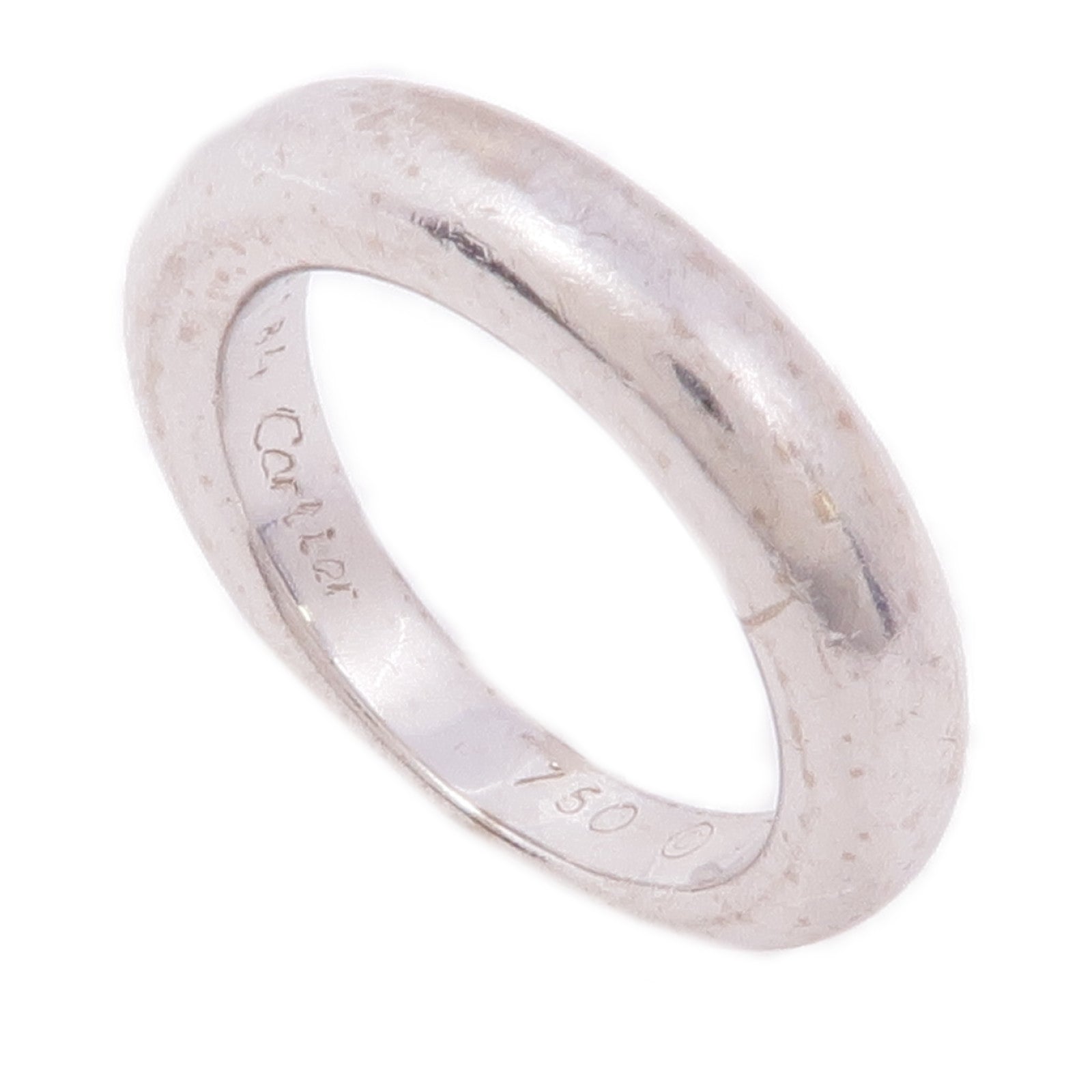 CARTIER 18K白金Ring戒指US#4.5