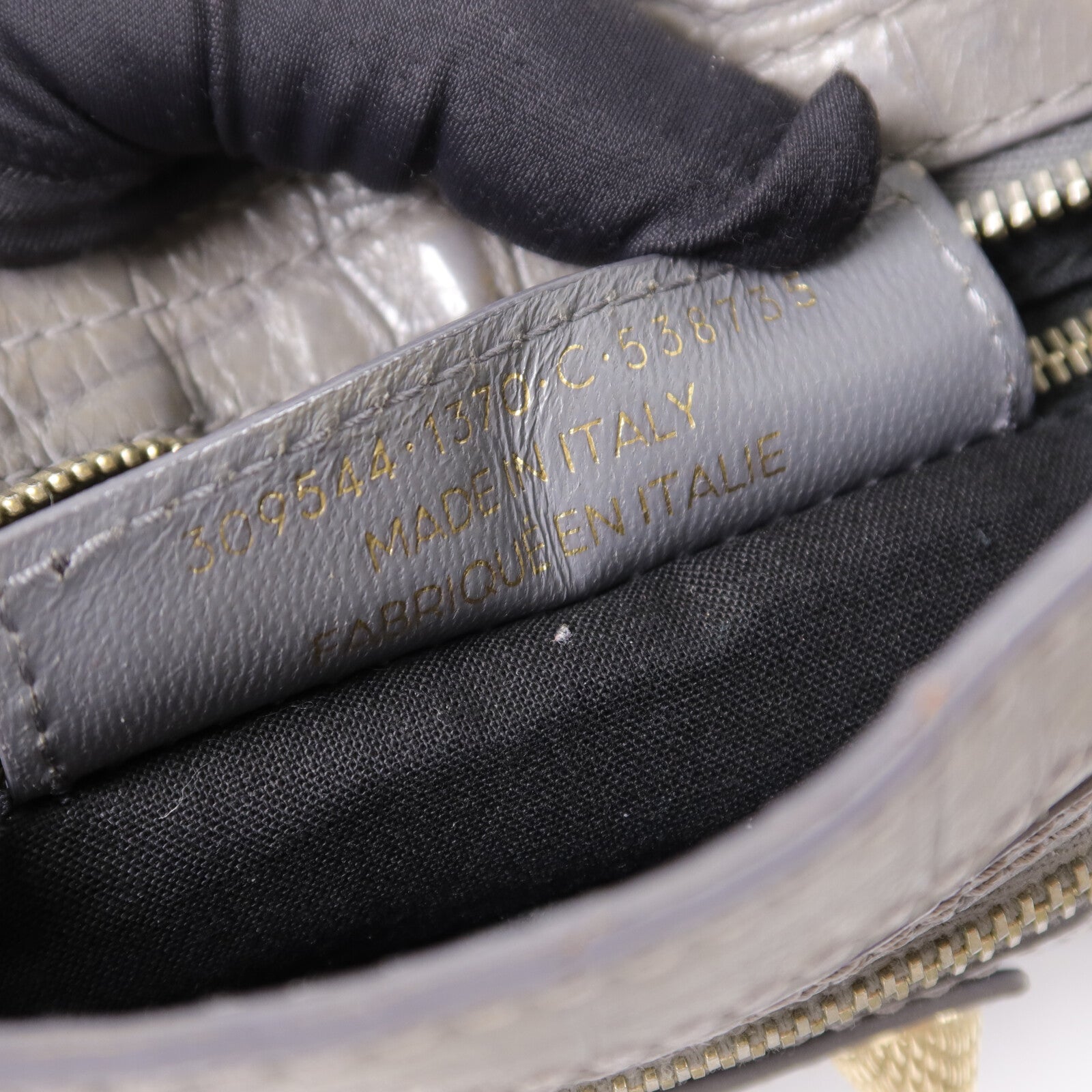 BALENCIAGA 牛皮皮革Giant Mini City肩背袋