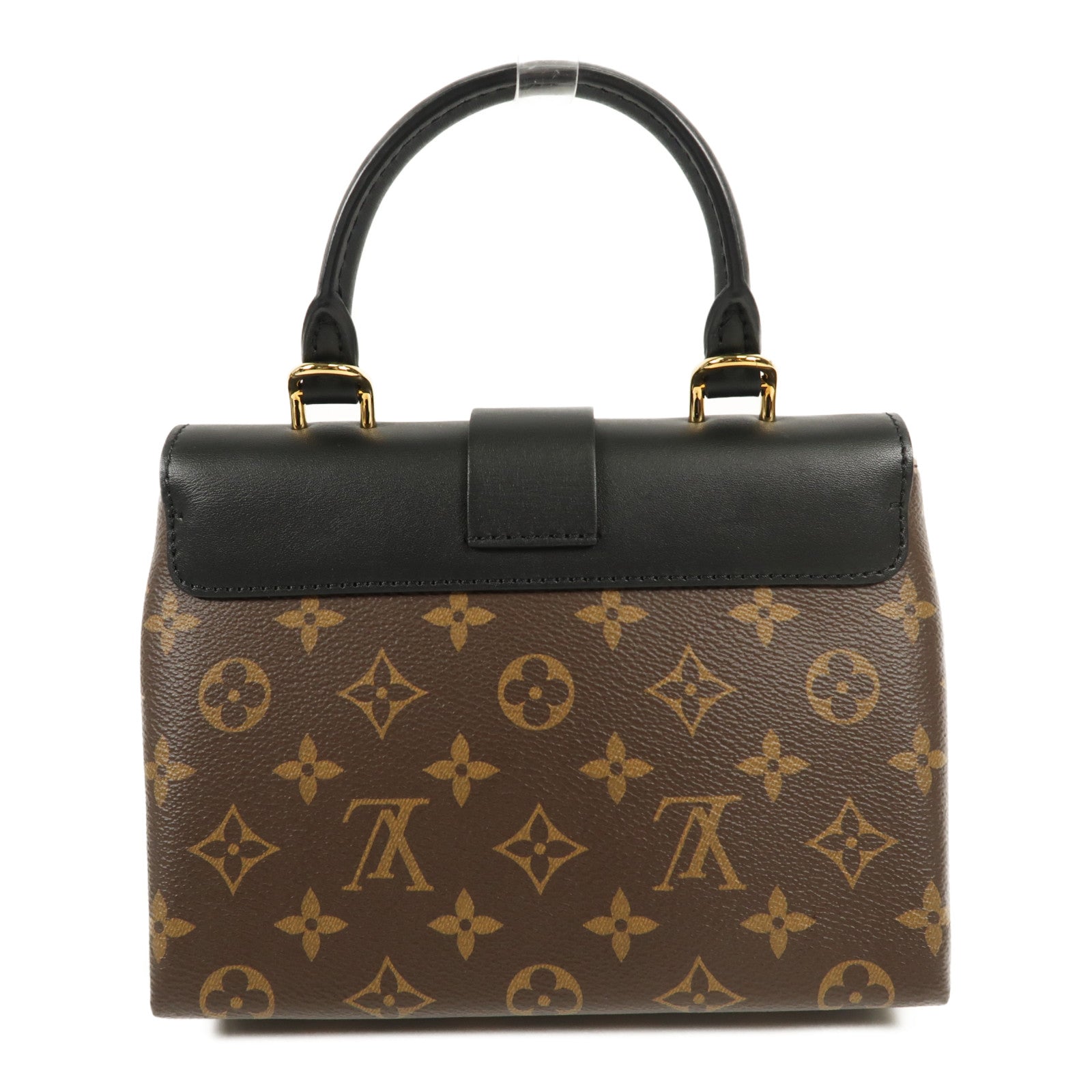 LOUIS VUITTON Monogram Locky BB金扣手挽肩背兩用袋