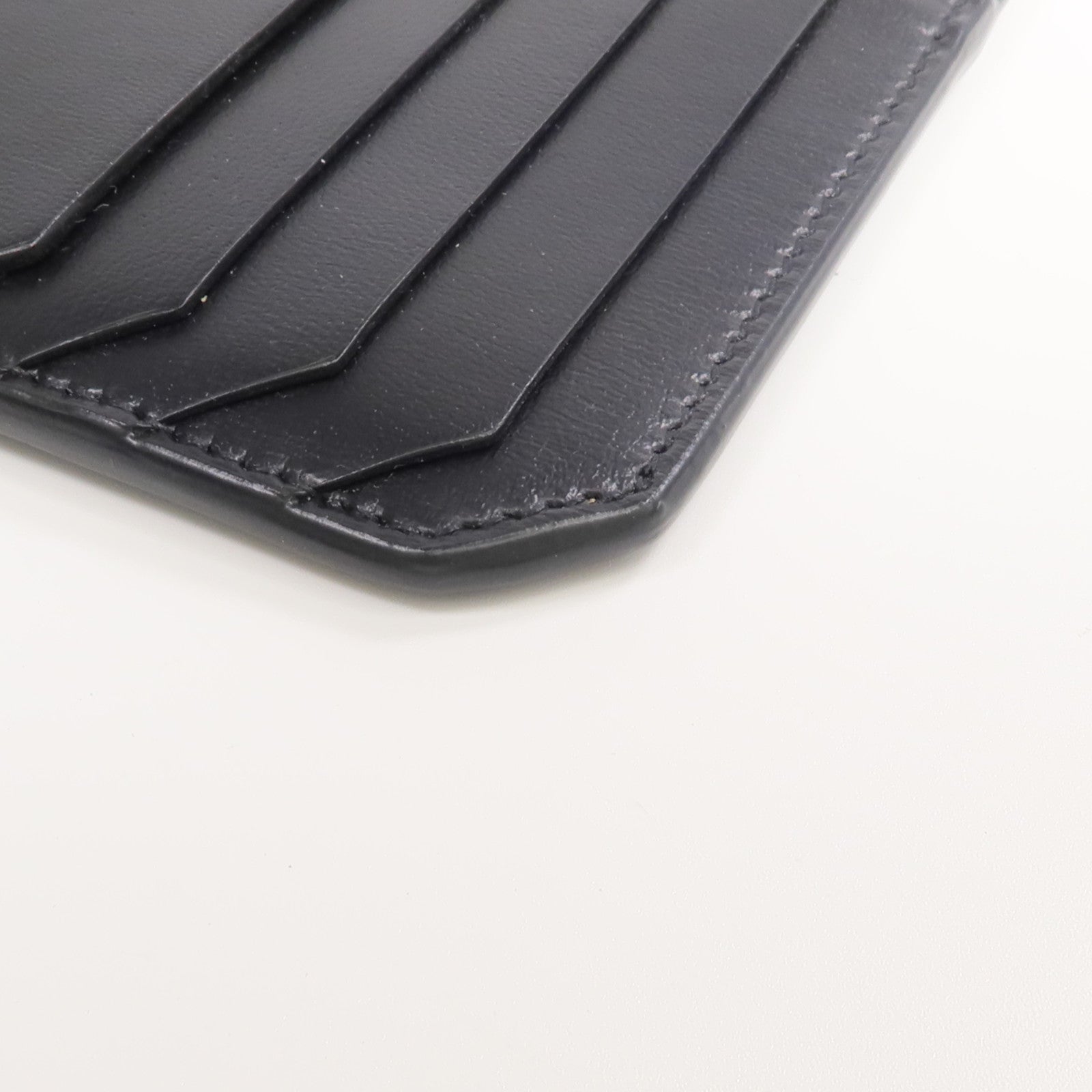 SAINT LAURENT 牛皮皮革Card Case銀扣卡片套