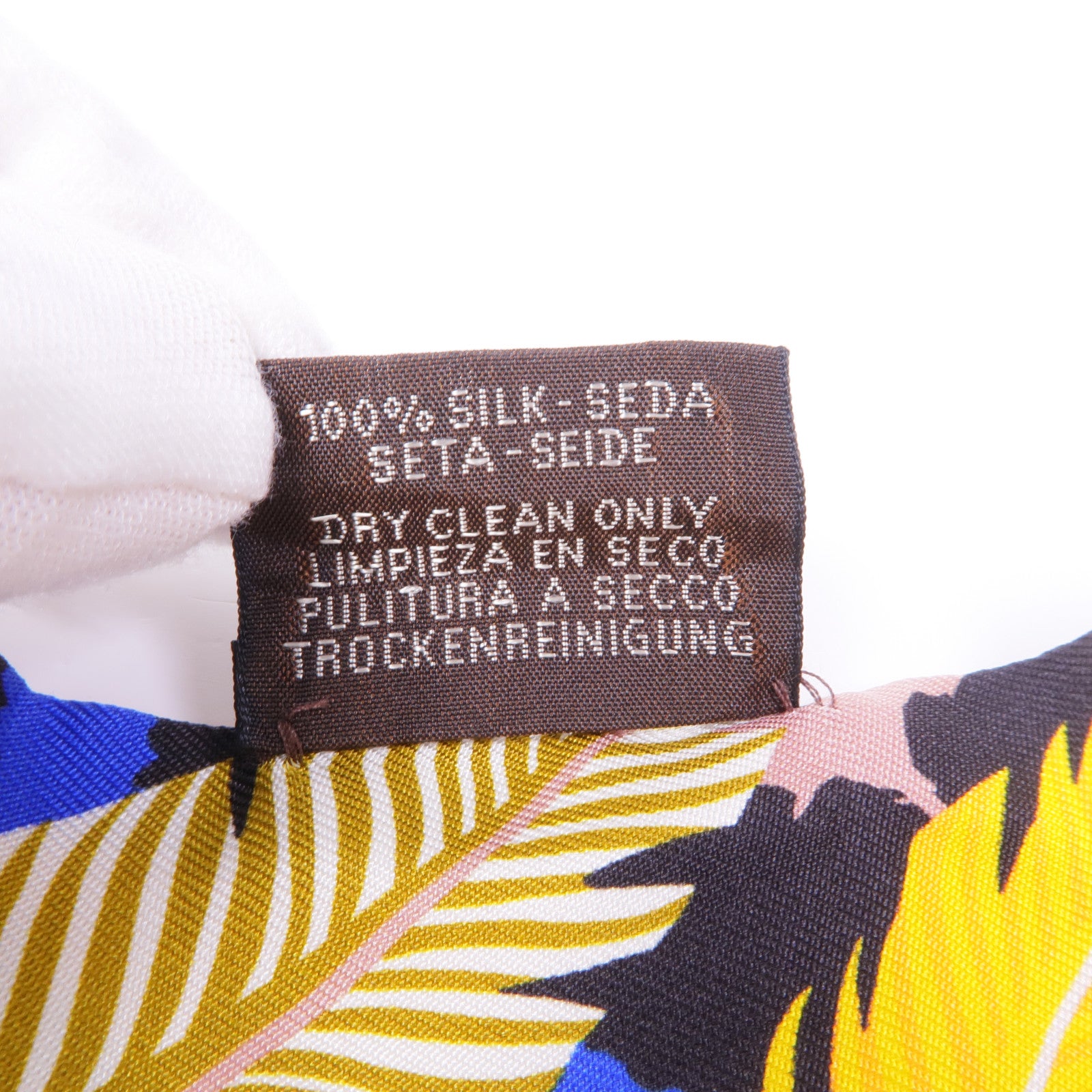 HERMES 絲質Twilly絲巾