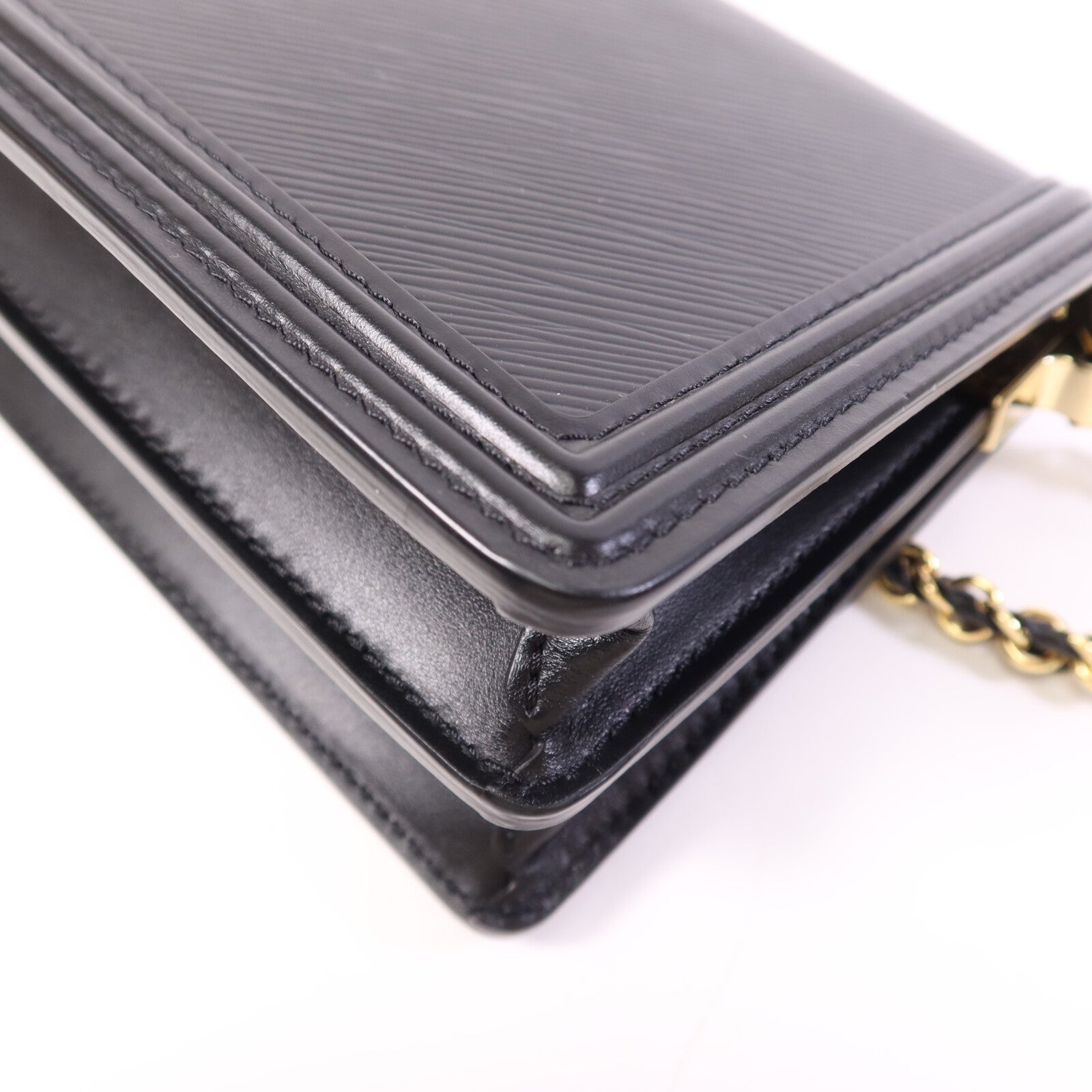 LOUIS VUITTON Epi Mini Dauphine 金扣肩背兩用袋