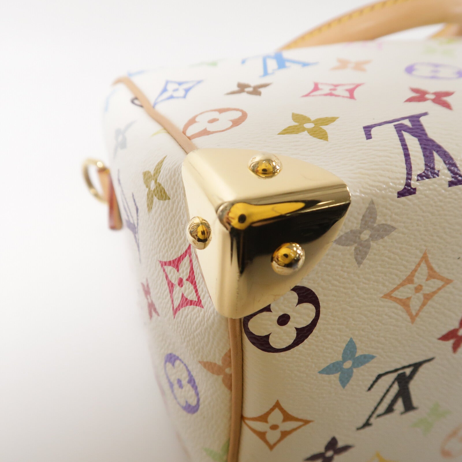 LOUIS VUITTON Monogram Multicolor Speedy Bandouliere 25手挽肩背兩用袋