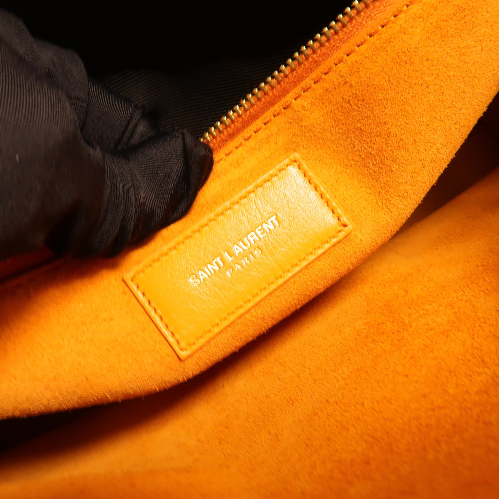 SAINT LAURENT 牛皮皮革Sac De Jour手挽肩背兩用袋
