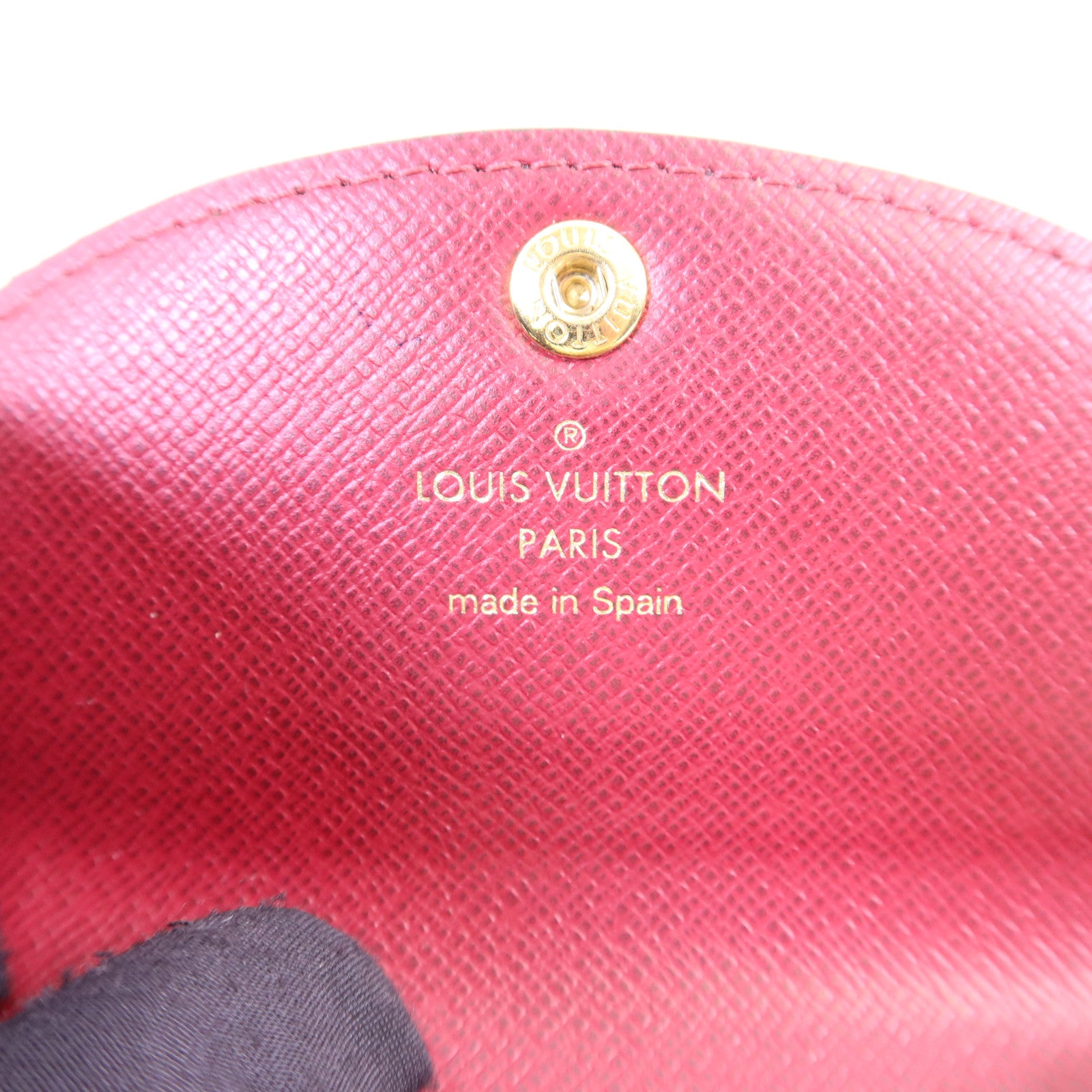 LOUIS VUITTON Monogram Rosalie金扣零錢包