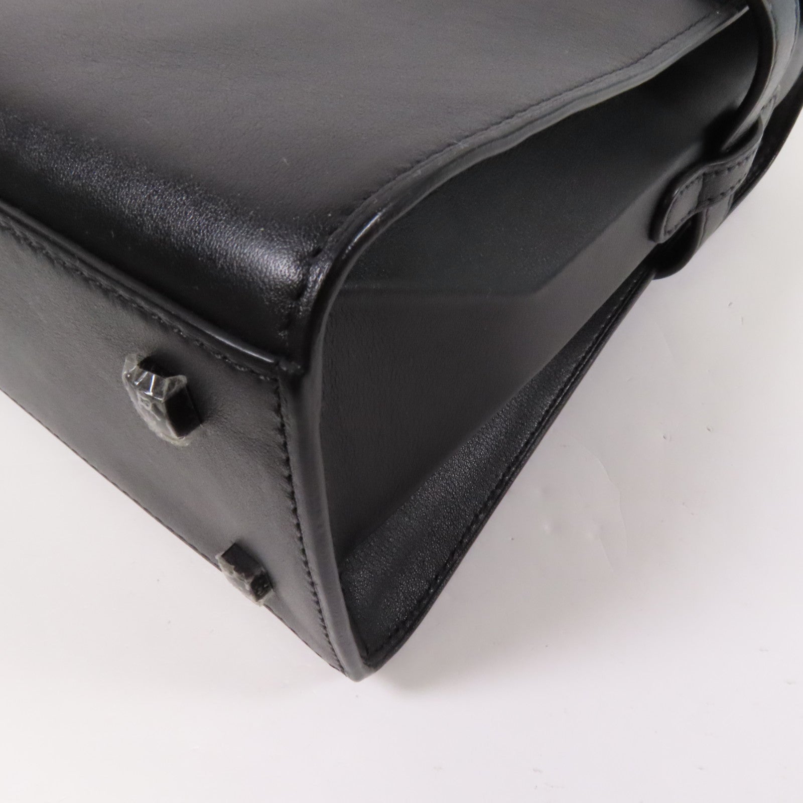 Delvaux 牛皮皮革Tempete MM手挽肩背兩用袋