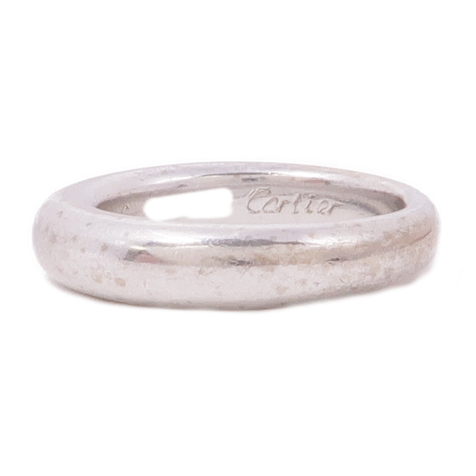 CARTIER 18K白金Ring戒指US#4.5