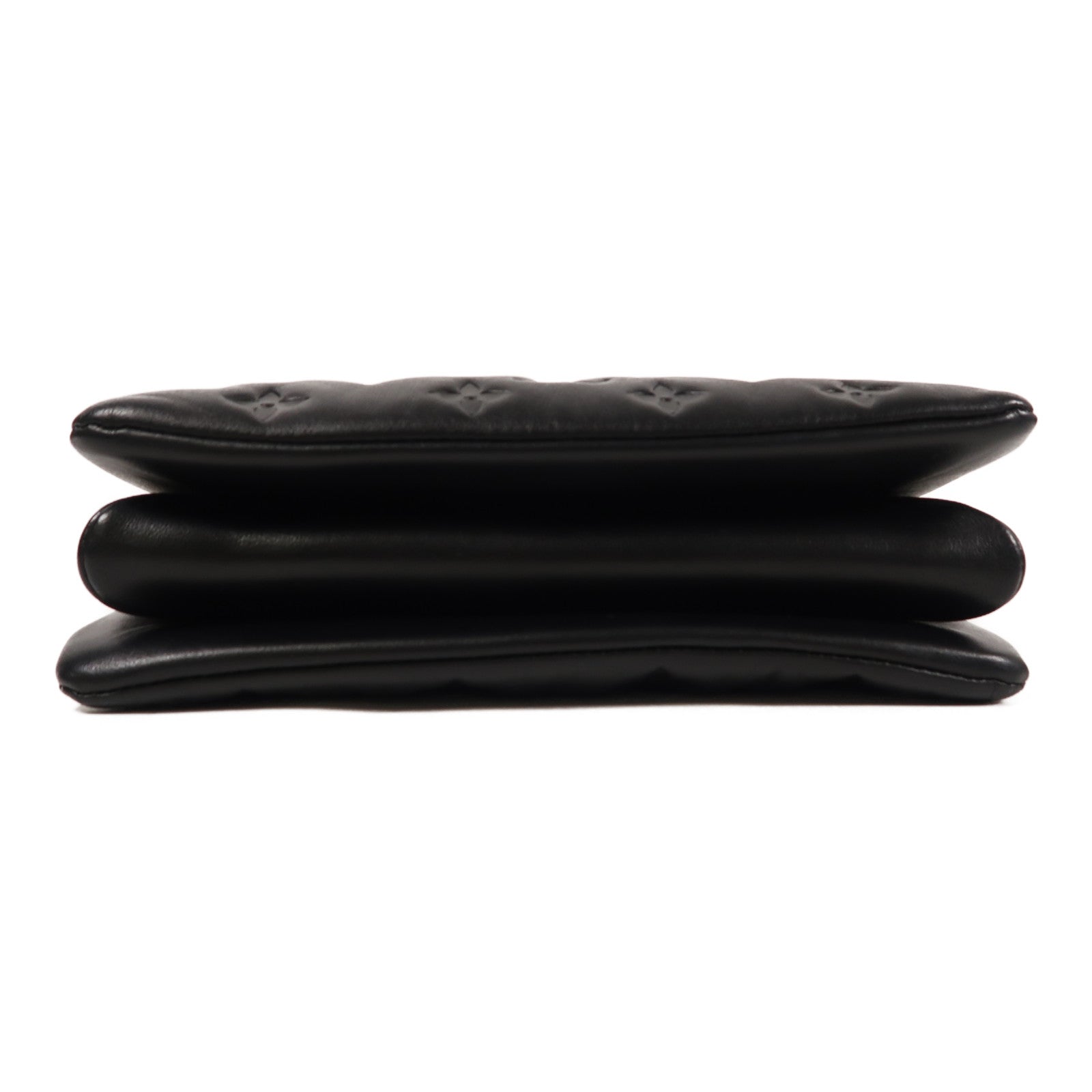 LOUIS VUITTON LV Coussin BB 2way Shoulder Bag M21259 Monogram Embossed Black