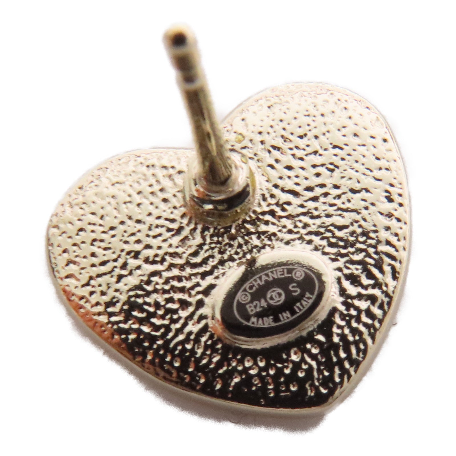 CHANEL 金屬Heart Earrings耳環