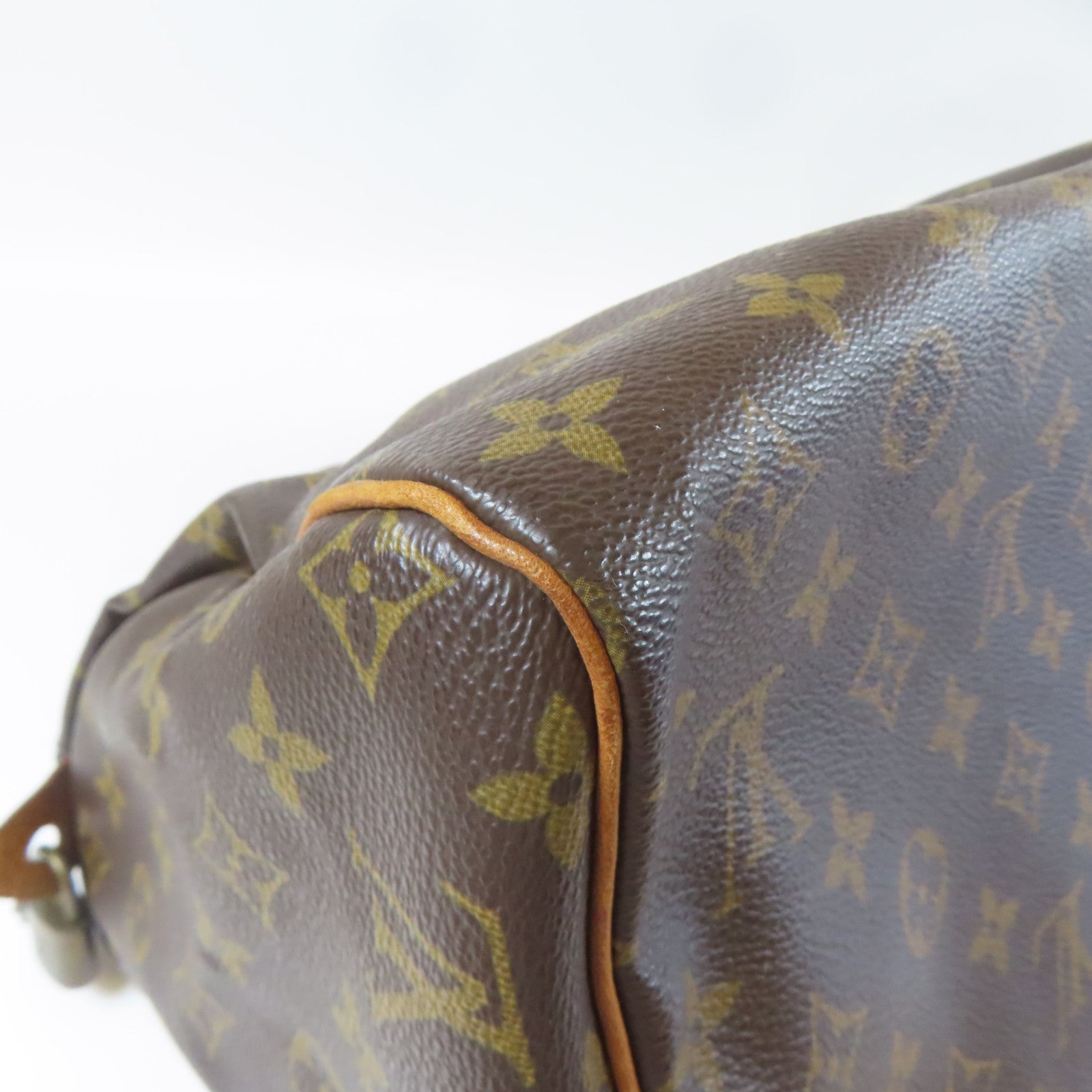 LOUIS VUITTON 【激減優惠】Monogram Speedy 30金扣手挽袋啡色
