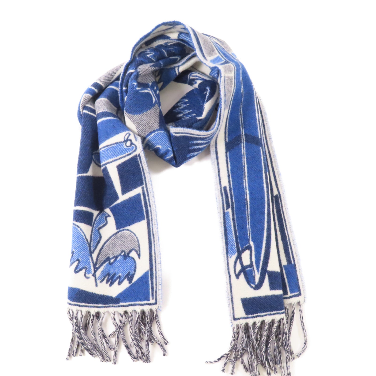 HERMES 羊絨Scarf頸巾