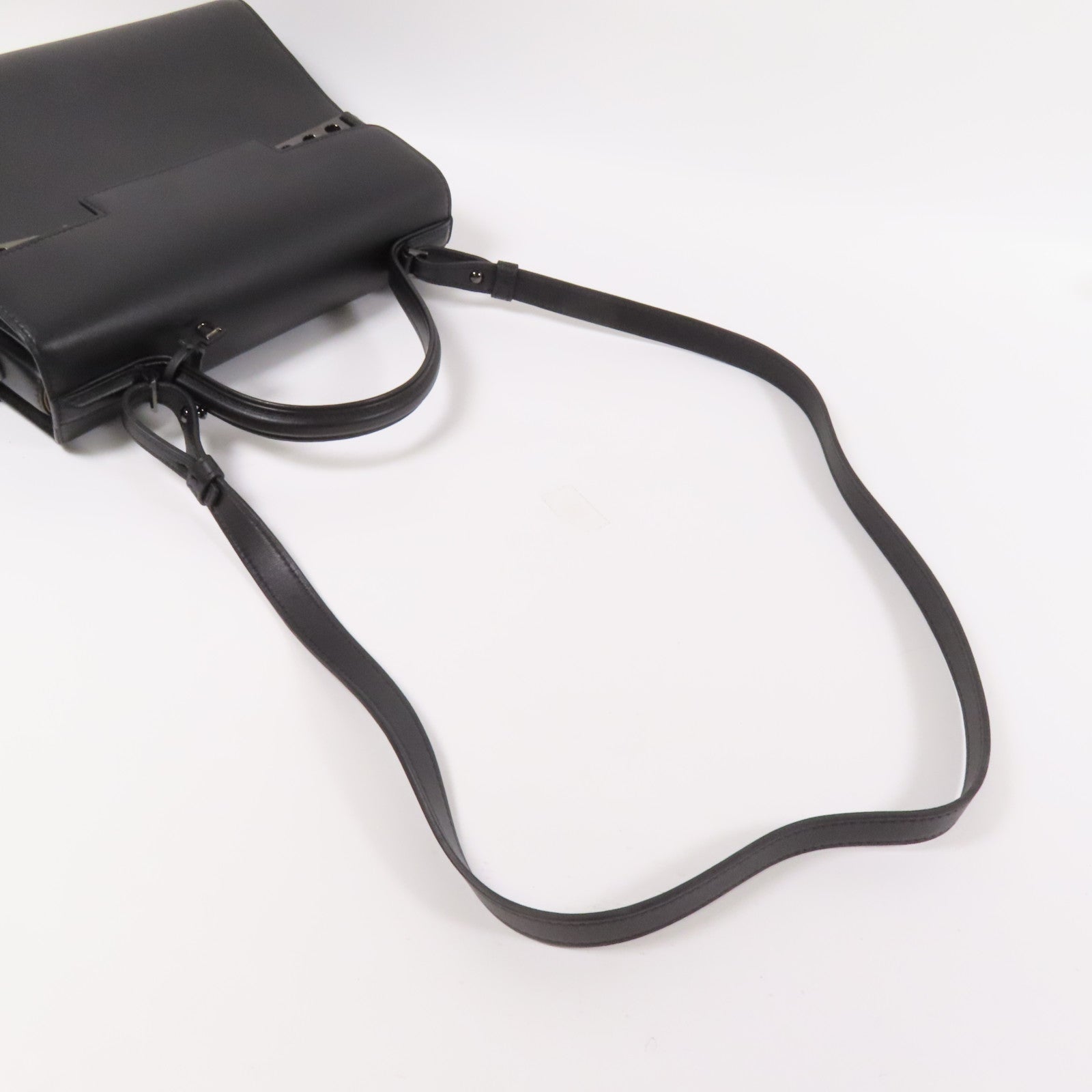 Delvaux 牛皮皮革Tempete MM手挽肩背兩用袋