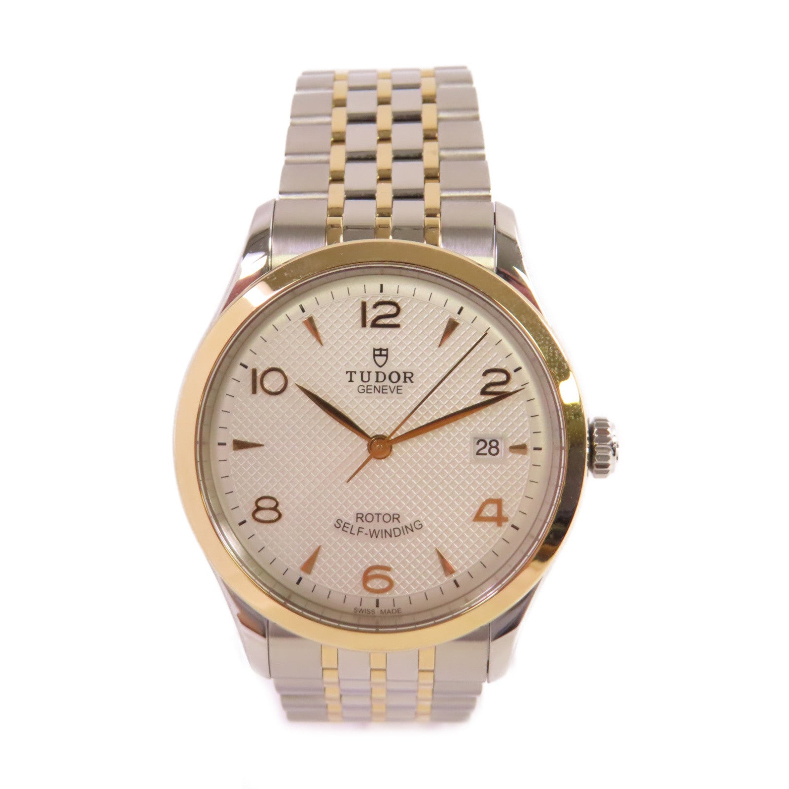 TUDOR 1926 Watch 18K玫瑰金/不鏽鋼自動機芯手錶白色
