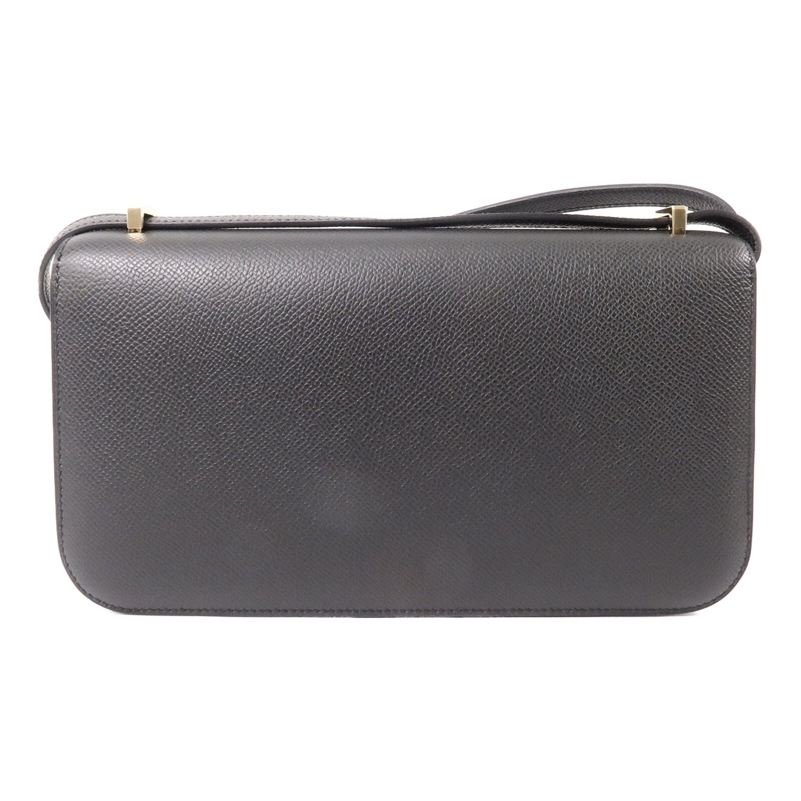HERMES Epsom皮革Constance Elan肩背袋Plomb