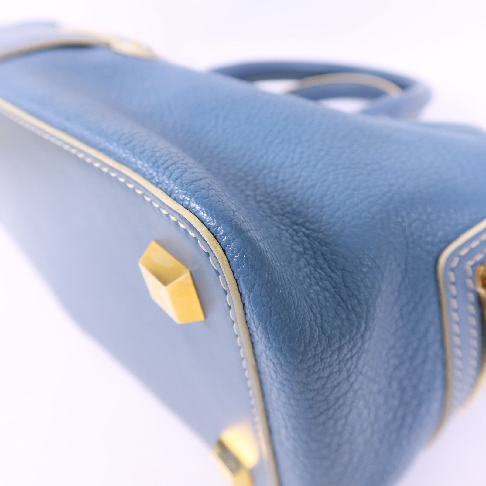 LOUIS VUITTON Suhali Angenieux PM金扣手挽袋