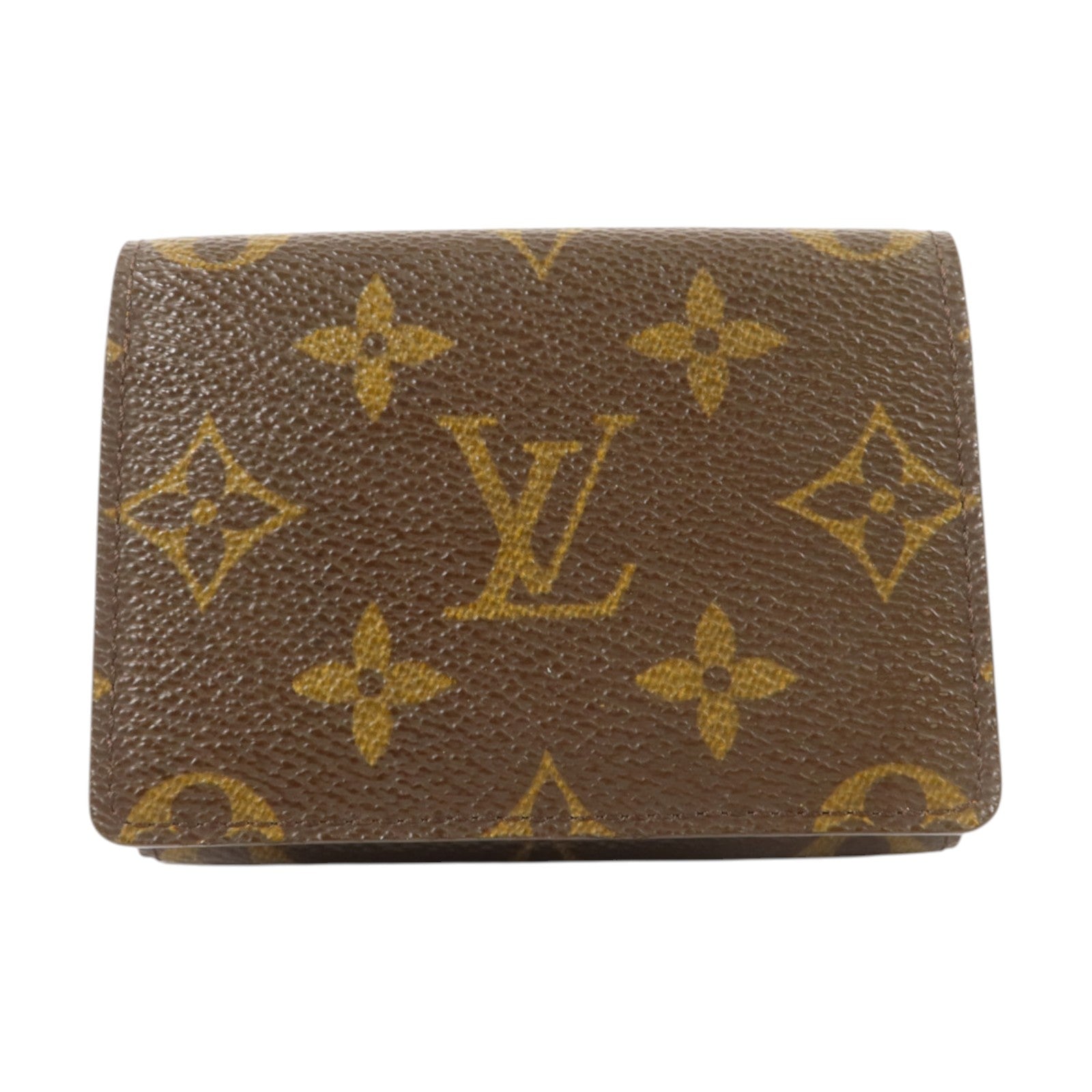 LOUIS VUITTON Monogram Enveloppe Carte De Visite金扣卡片套