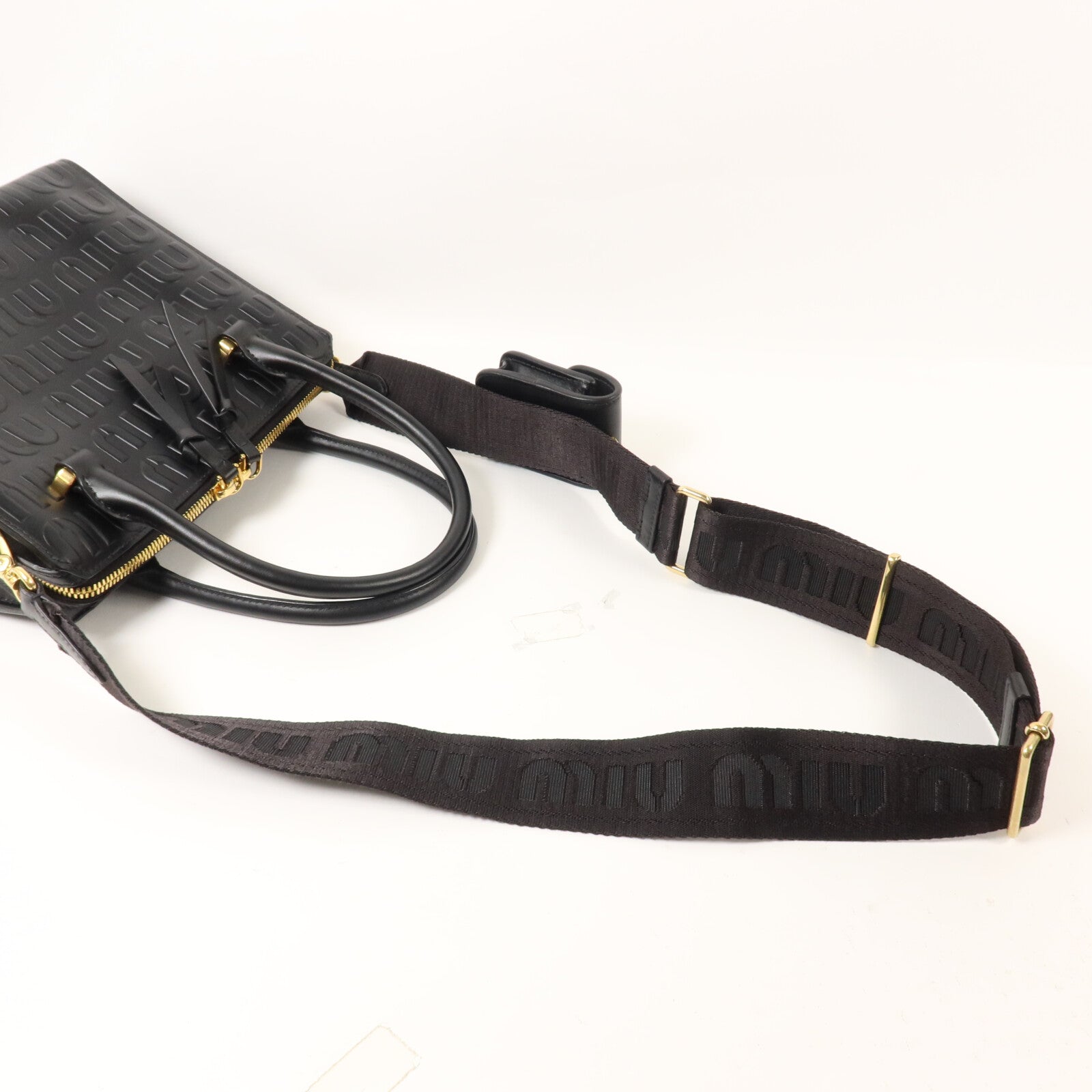 Miu Miu 牛皮皮革Shoulder Bag手挽肩背兩用袋