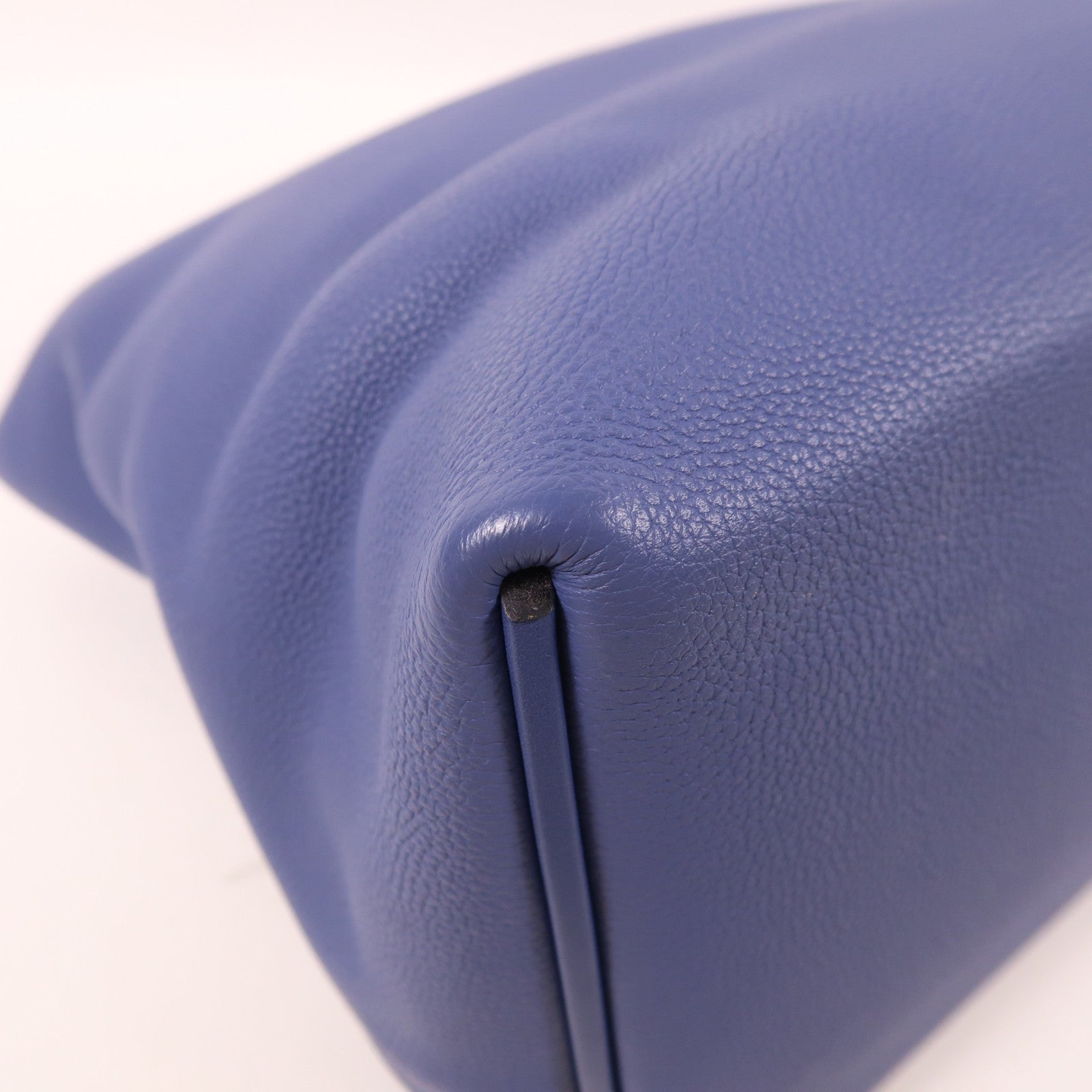 HERMES Togo皮革/Swift皮革24/24銀扣手挽袋