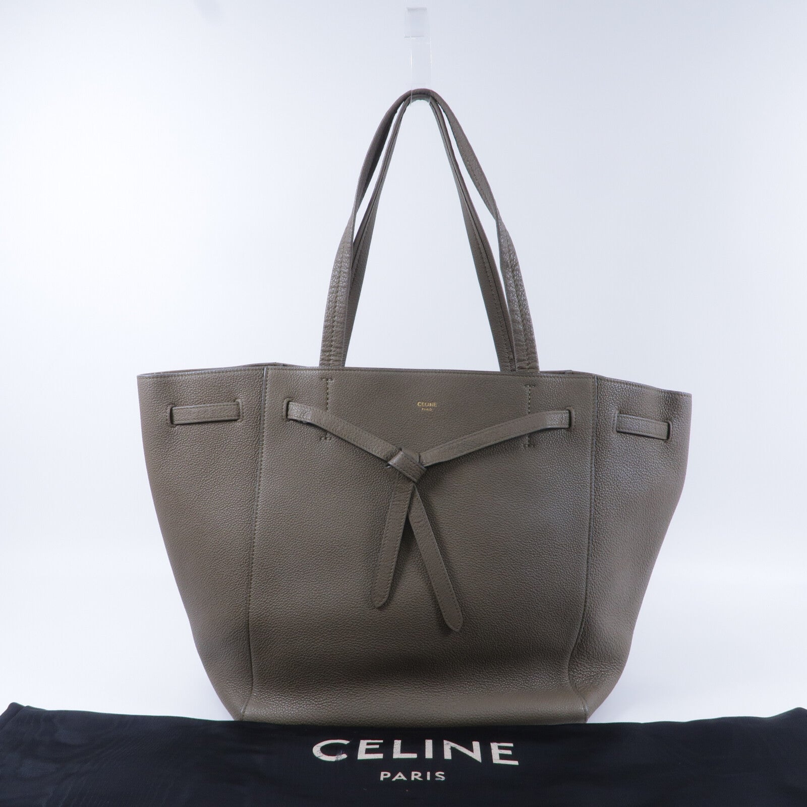 CELINE 牛皮皮革Small Cabas Phantom手挽袋