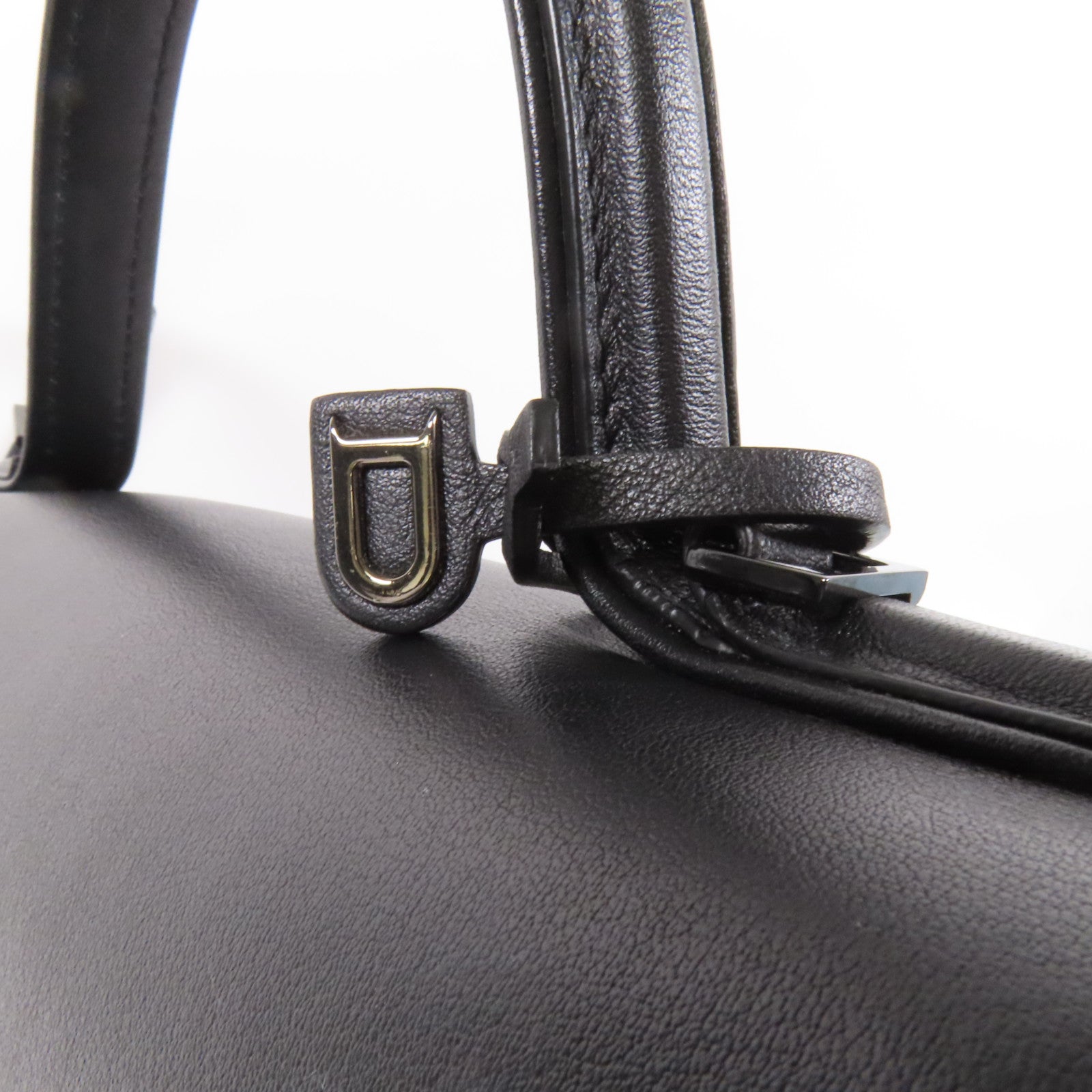 Delvaux 牛皮皮革Tempete MM手挽肩背兩用袋