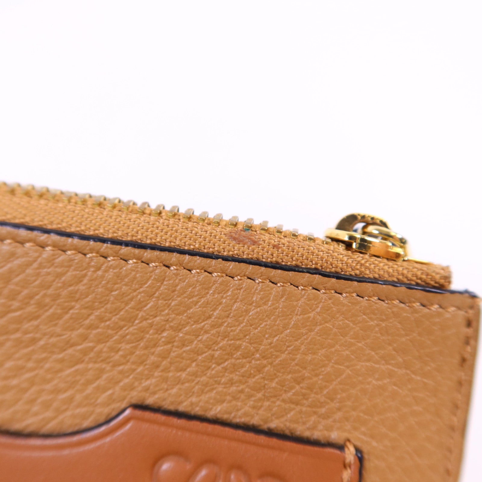 LOEWE 【激減優惠】牛皮皮革Card Case金扣卡片套
