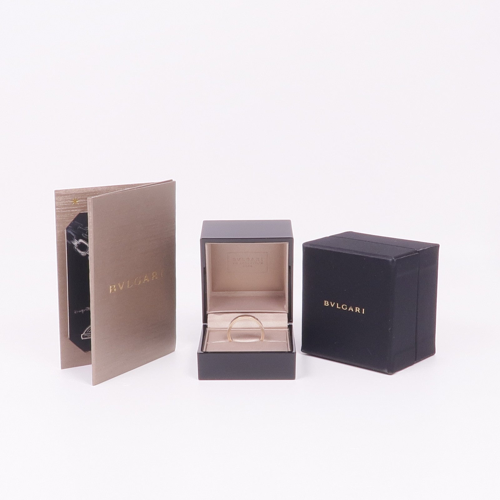 BVLGARI 【激減優惠】18K白金B.Zero1 Essential Ring鑽石戒指Bvlgari#61/US#9.5