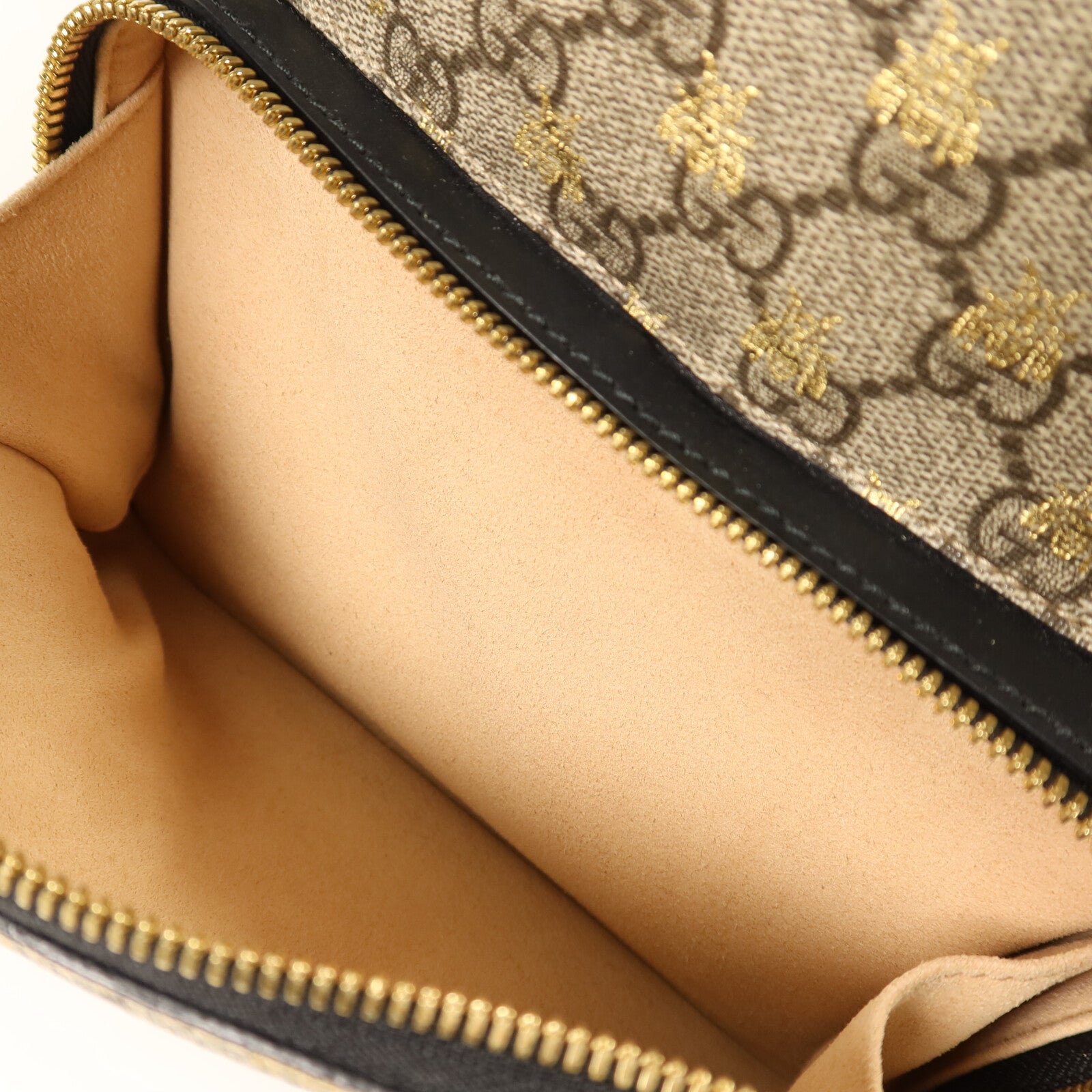 GUCCI 塗層帆布GG Supreme Backpack金扣背包