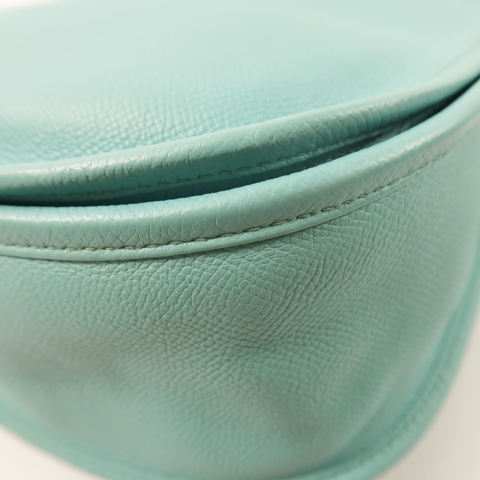 HERMES Epsom皮革Evelyne GM銀扣肩背袋