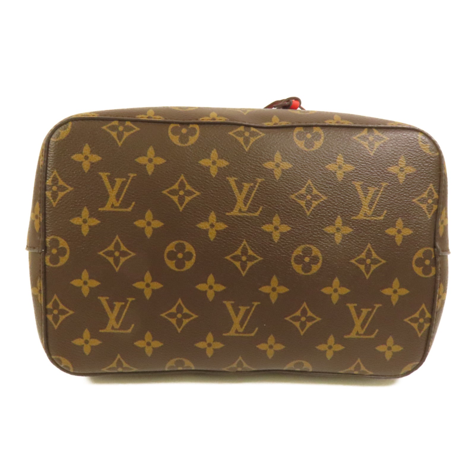 LOUIS VUITTON Monogram Neo Noe Bucket Bag金扣肩背袋Coquelicot