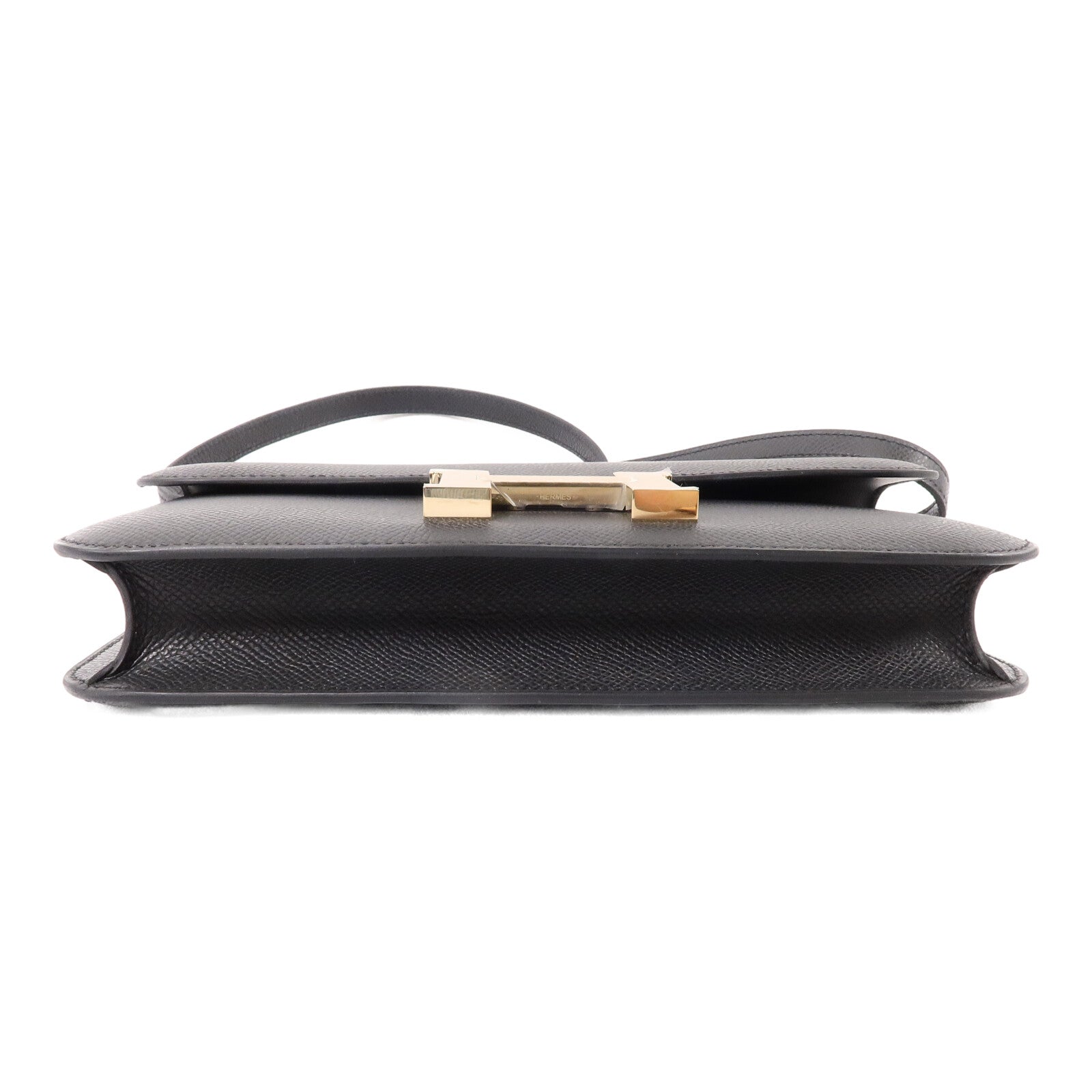 HERMES Epsom皮革Constance Elan肩背袋Plomb