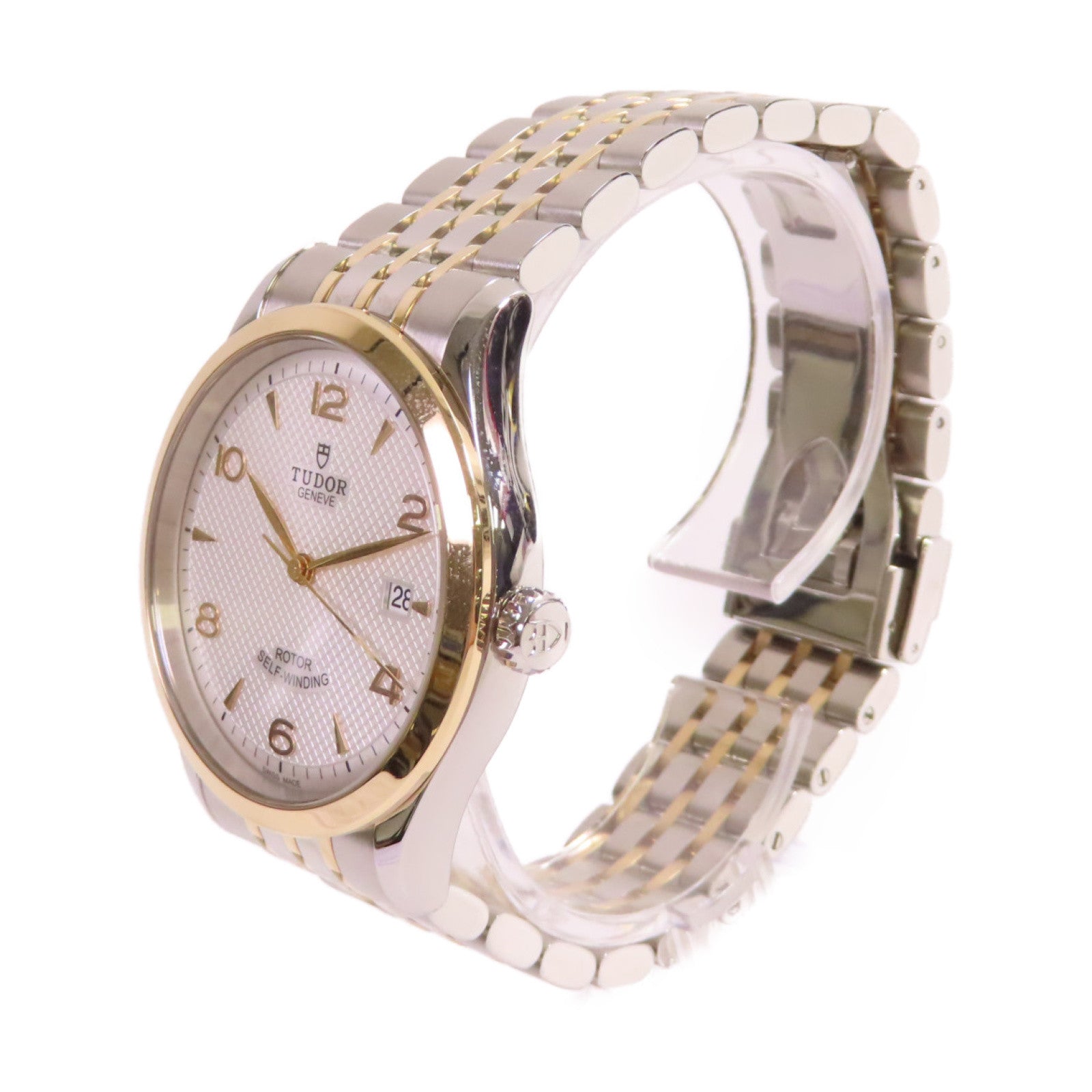 TUDOR 1926 Watch 18K玫瑰金/不鏽鋼自動機芯手錶白色