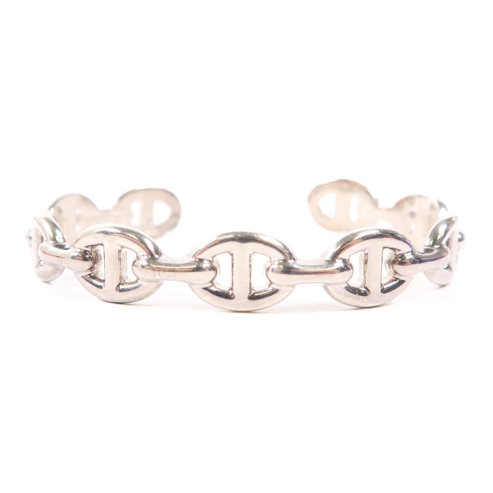 HERMES 925純銀Chain D'ancre Bracelet手鐲
