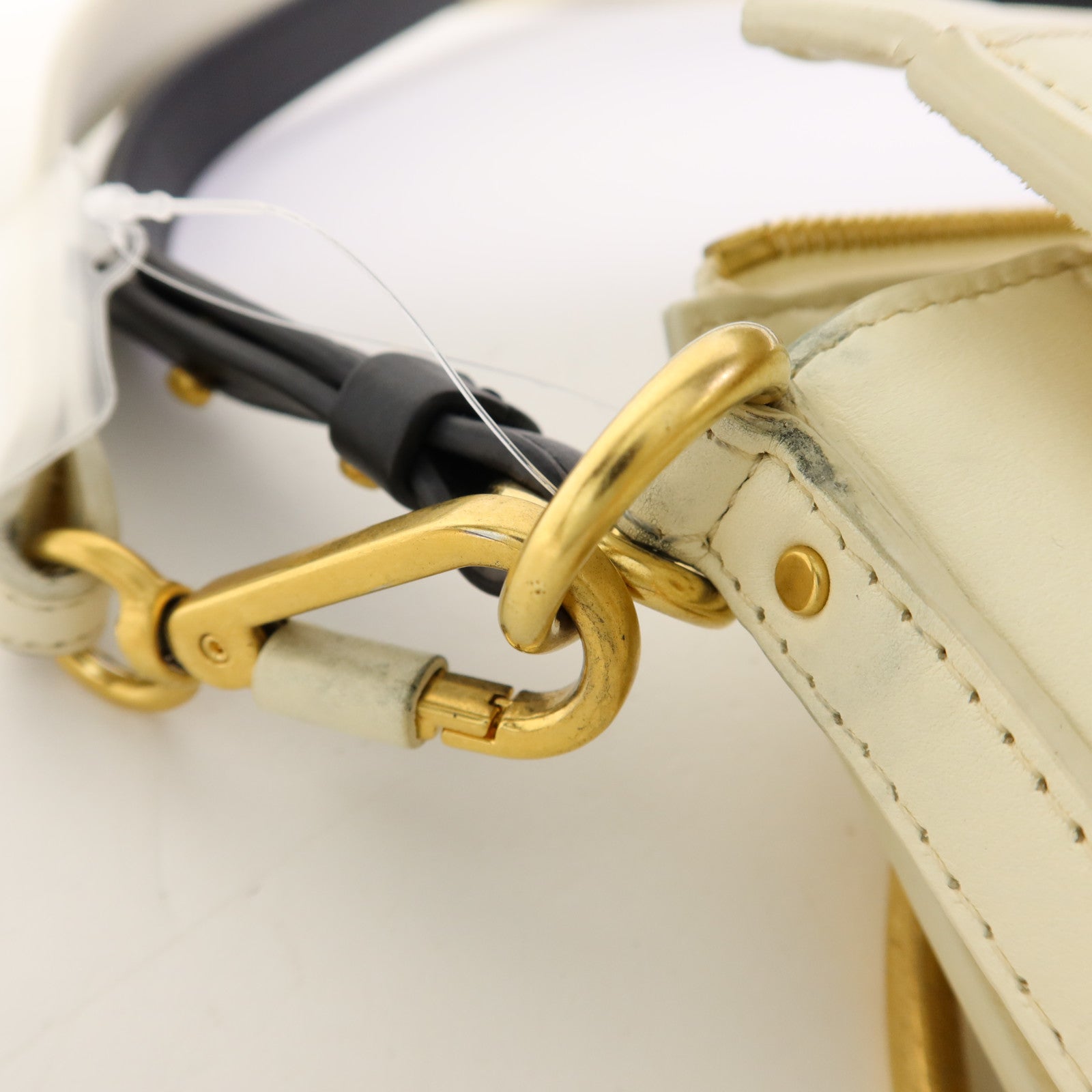 Chloe 【激減優惠】牛皮皮革Shoulder Bag金扣肩背袋