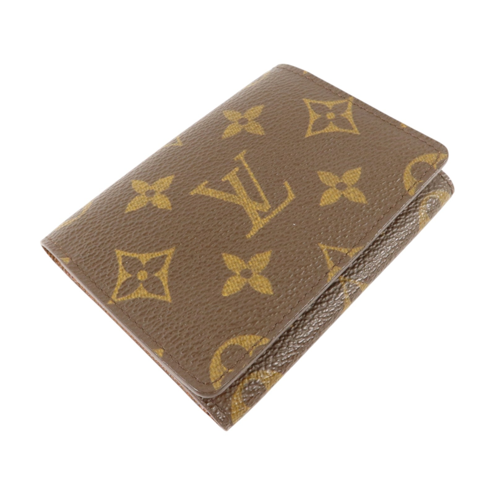LOUIS VUITTON Monogram Enveloppe Carte De Visite金扣卡片套