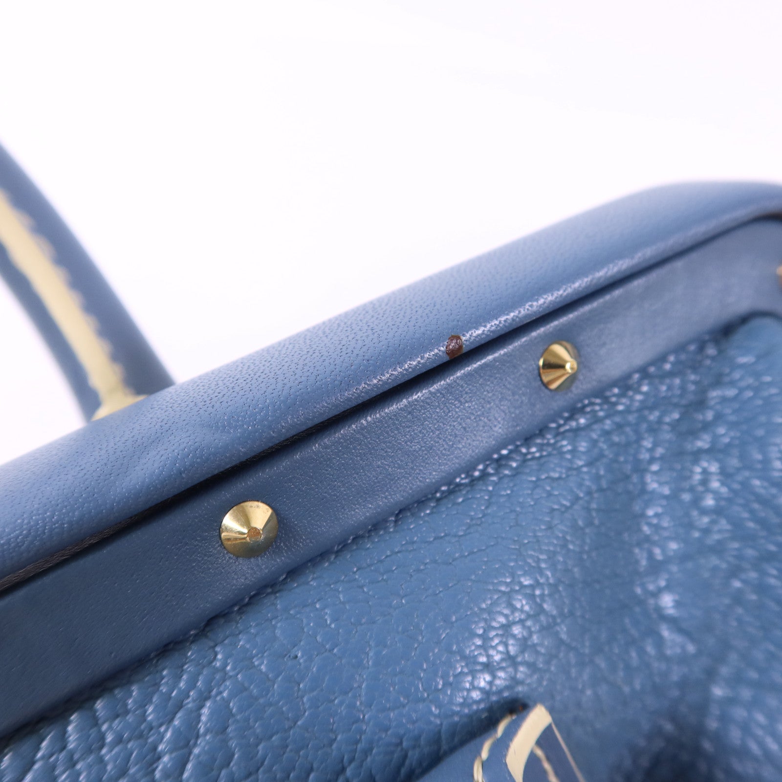 LOUIS VUITTON Suhali Angenieux PM金扣手挽袋