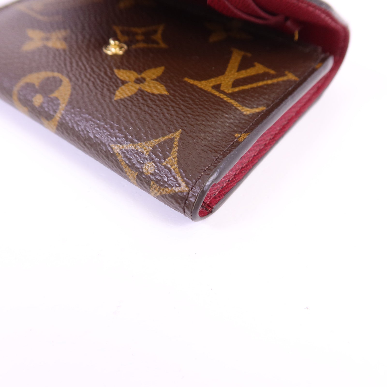 LOUIS VUITTON Monogram Rosalie金扣零錢包