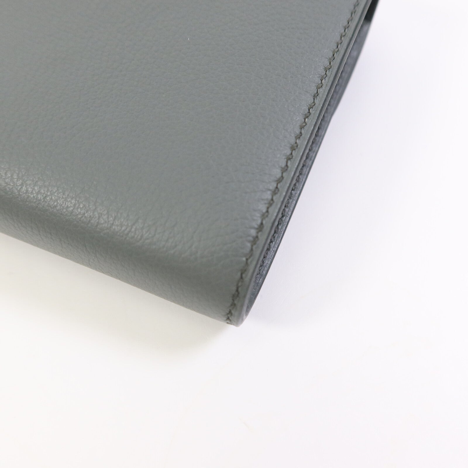 HERMES Evercolor皮革Constance To Go金扣肩背袋Vert Amande