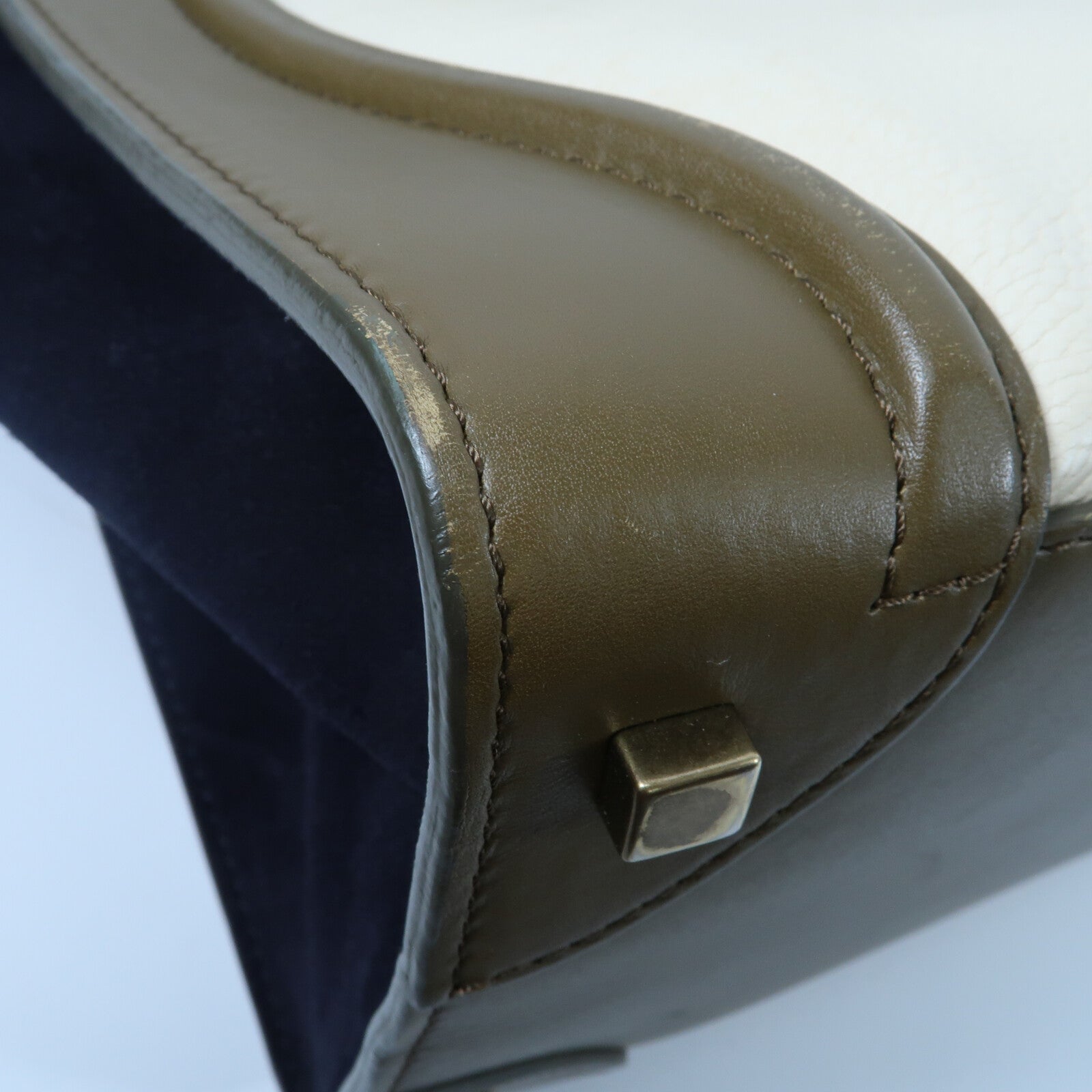 CELINE 牛皮皮革Mini Luggage手挽袋