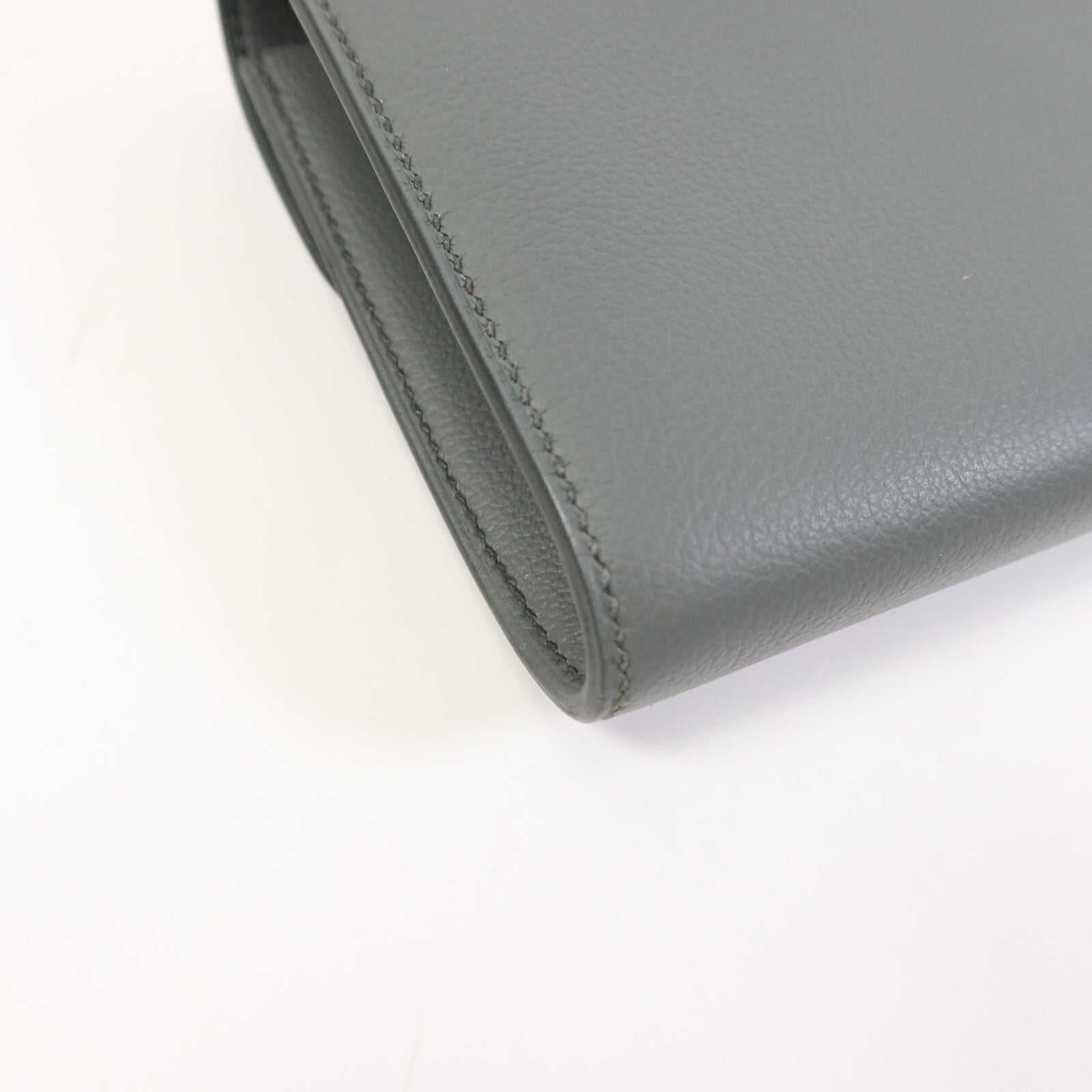 HERMES Evercolor皮革Constance To Go金扣肩背袋Vert Amande