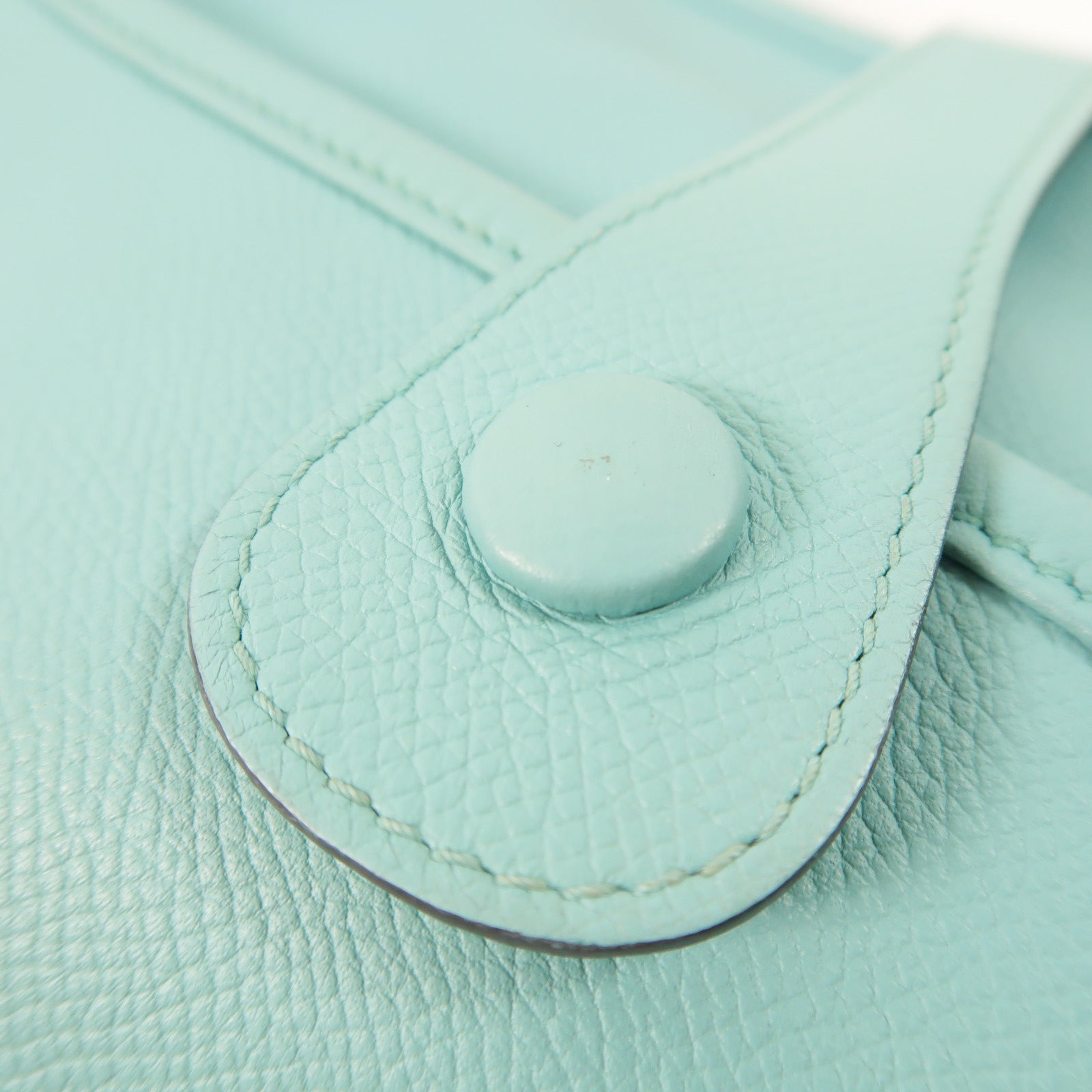 HERMES Epsom皮革Evelyne GM銀扣肩背袋