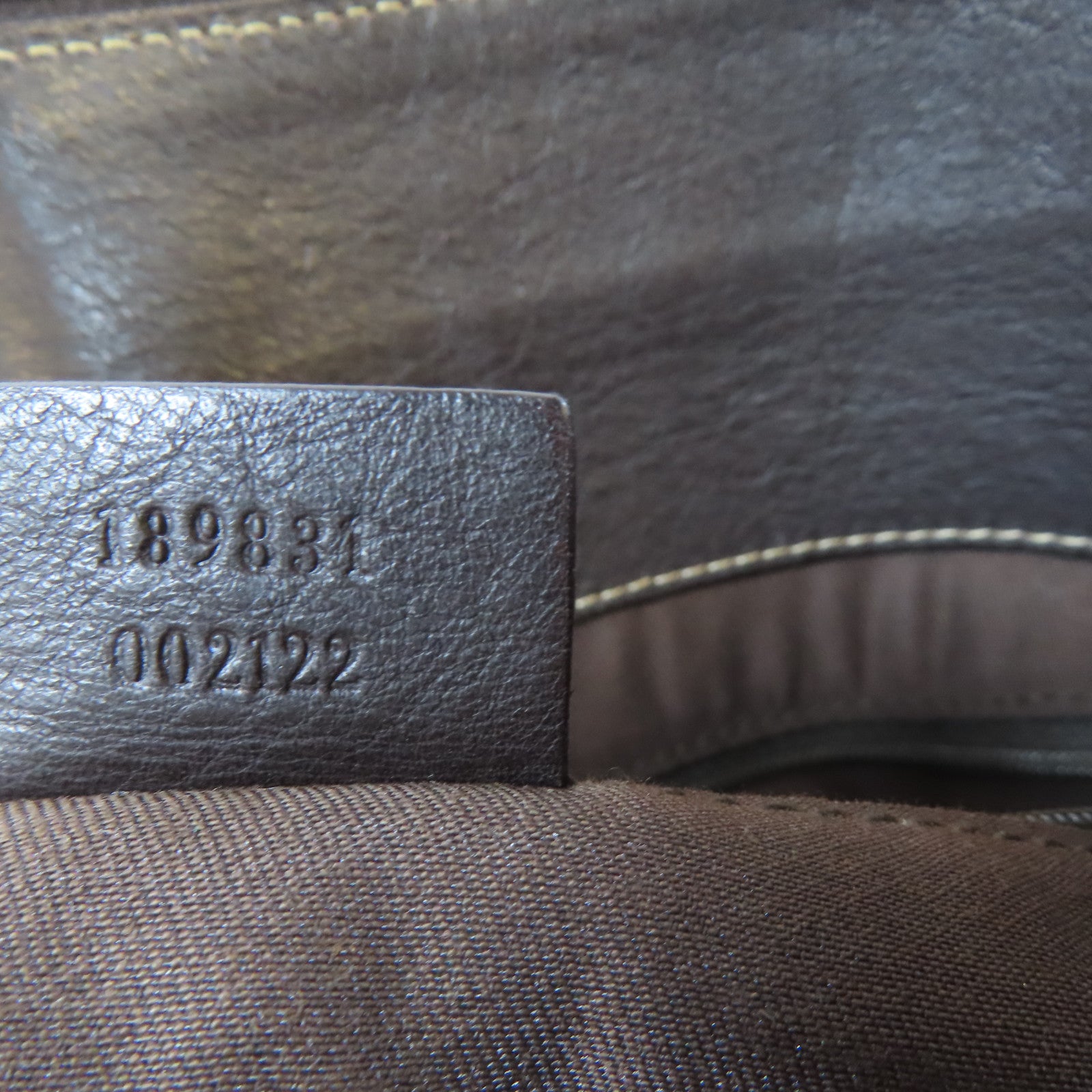 GUCCI 【激減優惠】帆布Shoulder Bag金扣肩背袋啡色