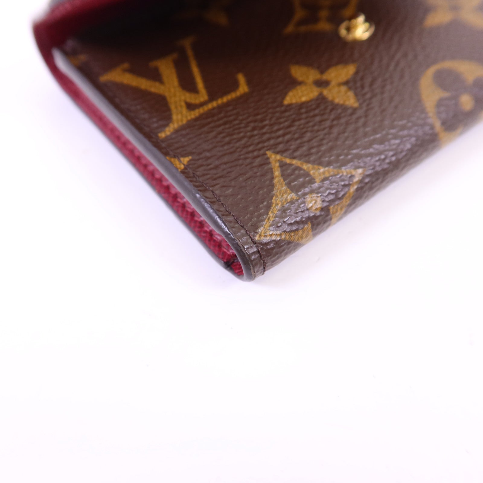 LOUIS VUITTON Monogram Rosalie金扣零錢包