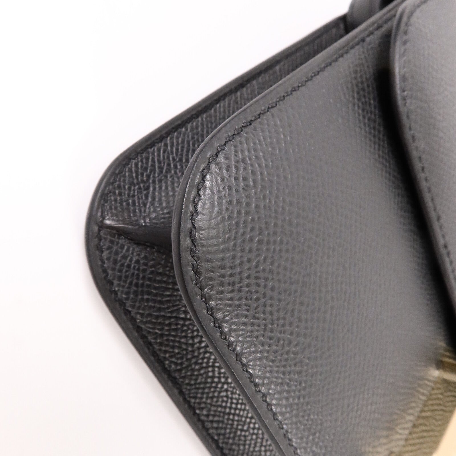HERMES Epsom皮革Constance Elan肩背袋Plomb