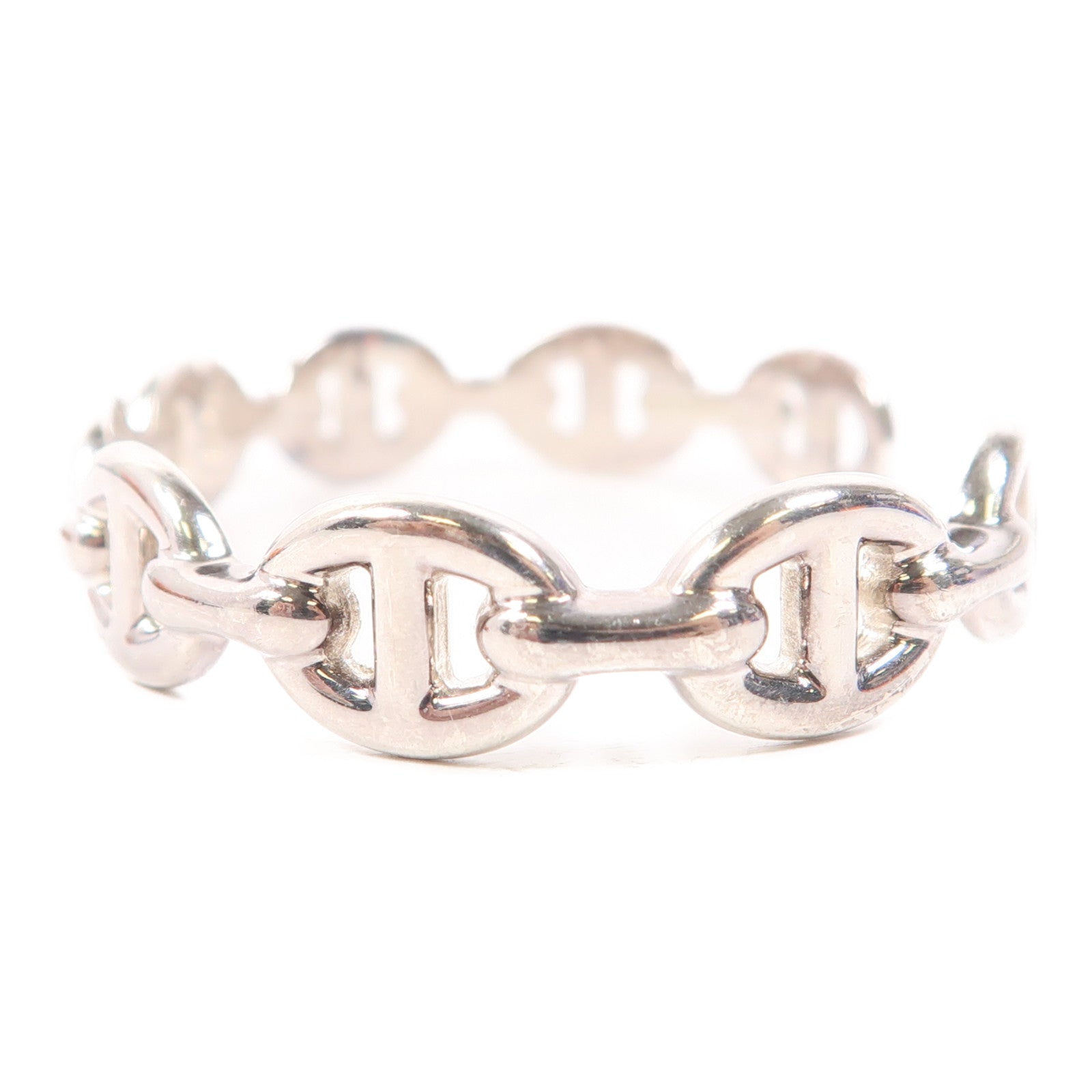 HERMES 925純銀Chain D'ancre Bracelet手鐲